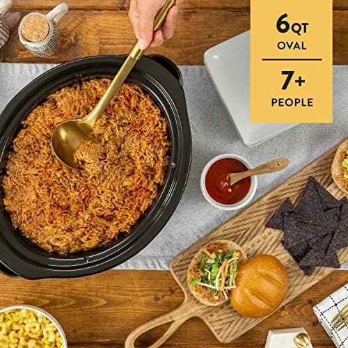 Programmable Crock-Pot MyTime 6 Quart Programmable Slow Cooker S08D - Digital Crock Pot Slow Cooker for Family Meals Detail