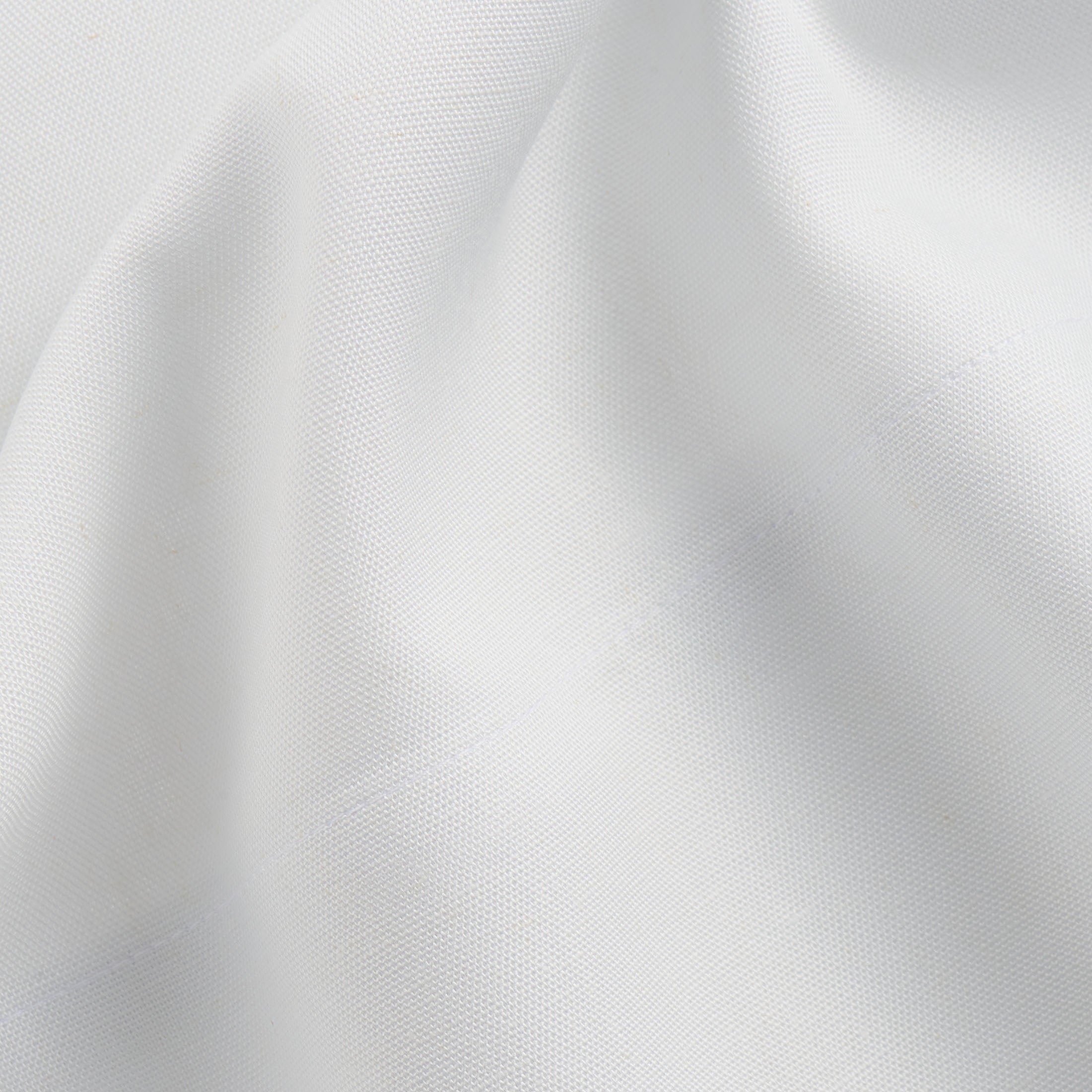 Breathable Luxury 4-Piece White Lyocell & Linen Blend Percale Bed Sheet Set, Queen - Luxury Bed Sheet Set with Deep Pockets Detail
