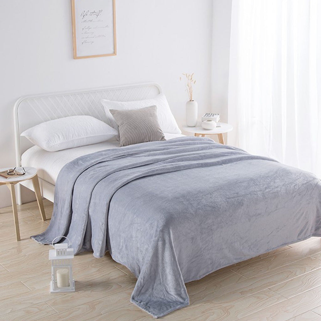 Decorative Knitted Under $5 Flannel Blanket 27.56X39.37 Inches Blanket Soft Cozy Throw Blanket for Couch, Bed, Household Blanket for All... - Luxury Knitted Decorative Throw Blanket with Fringes Detail