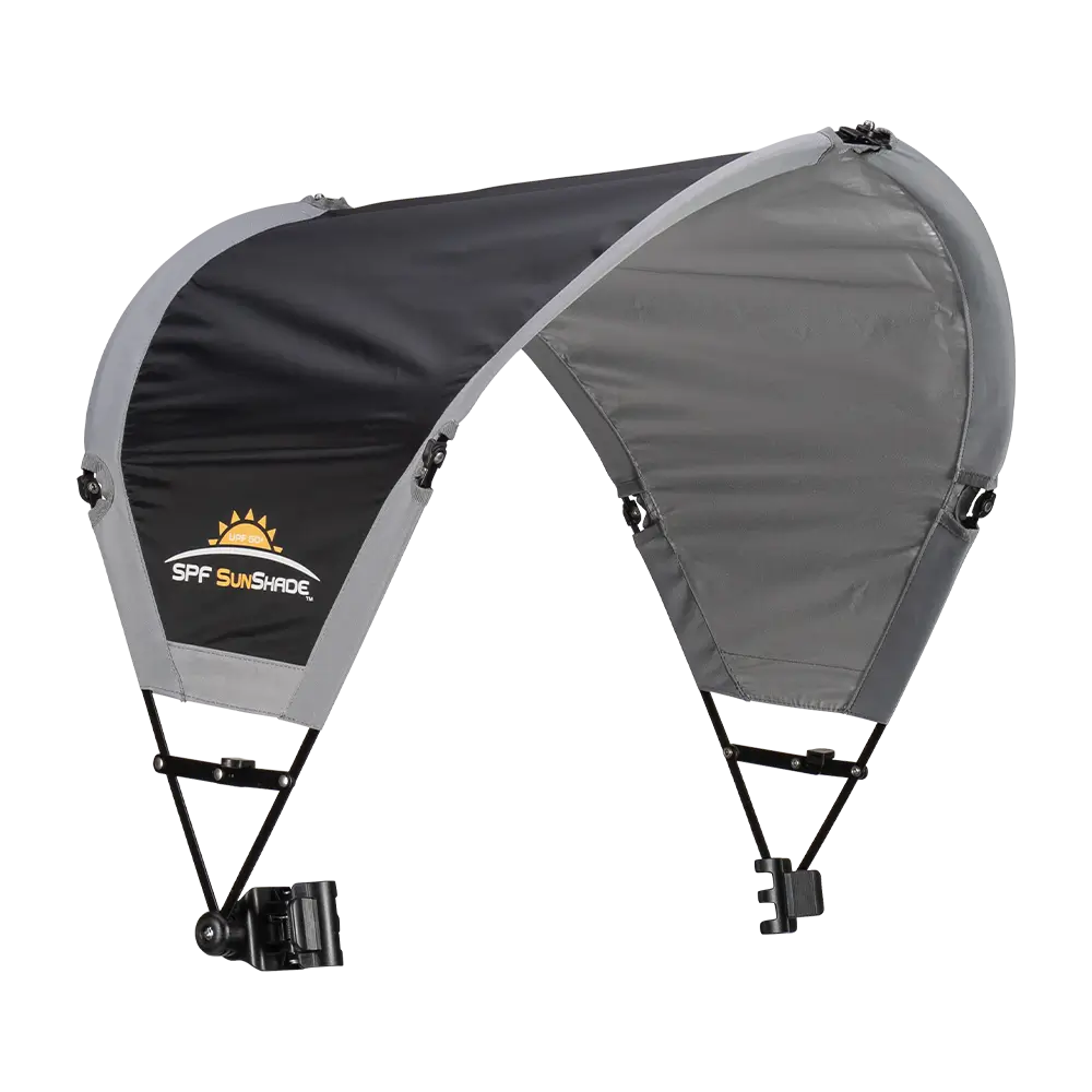 Portable Canopy SunShade Accessory - Choice 361 - Portable Beach Canopy with Adjustable Shade Angle - Black