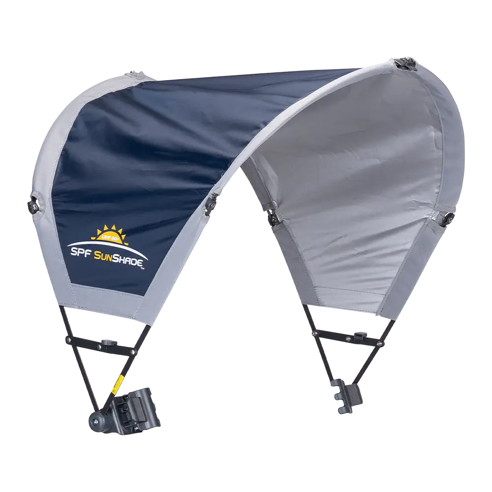 Portable Canopy SunShade Accessory - Choice 361 - Portable Beach Canopy with Adjustable Shade Angle - Indigo