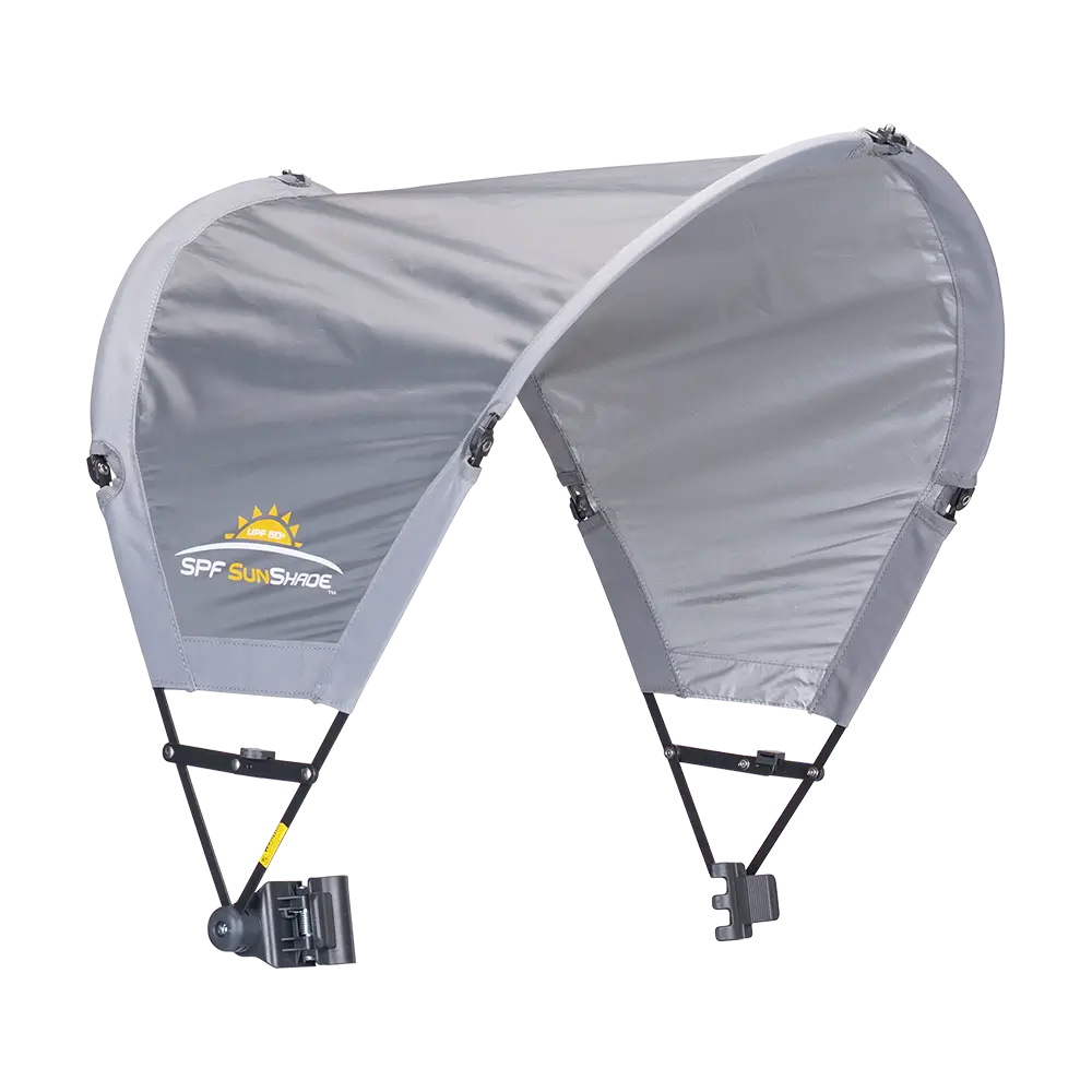 Portable Canopy SunShade Accessory - Choice 361 - Portable Beach Canopy with Adjustable Shade Angle - Mercury