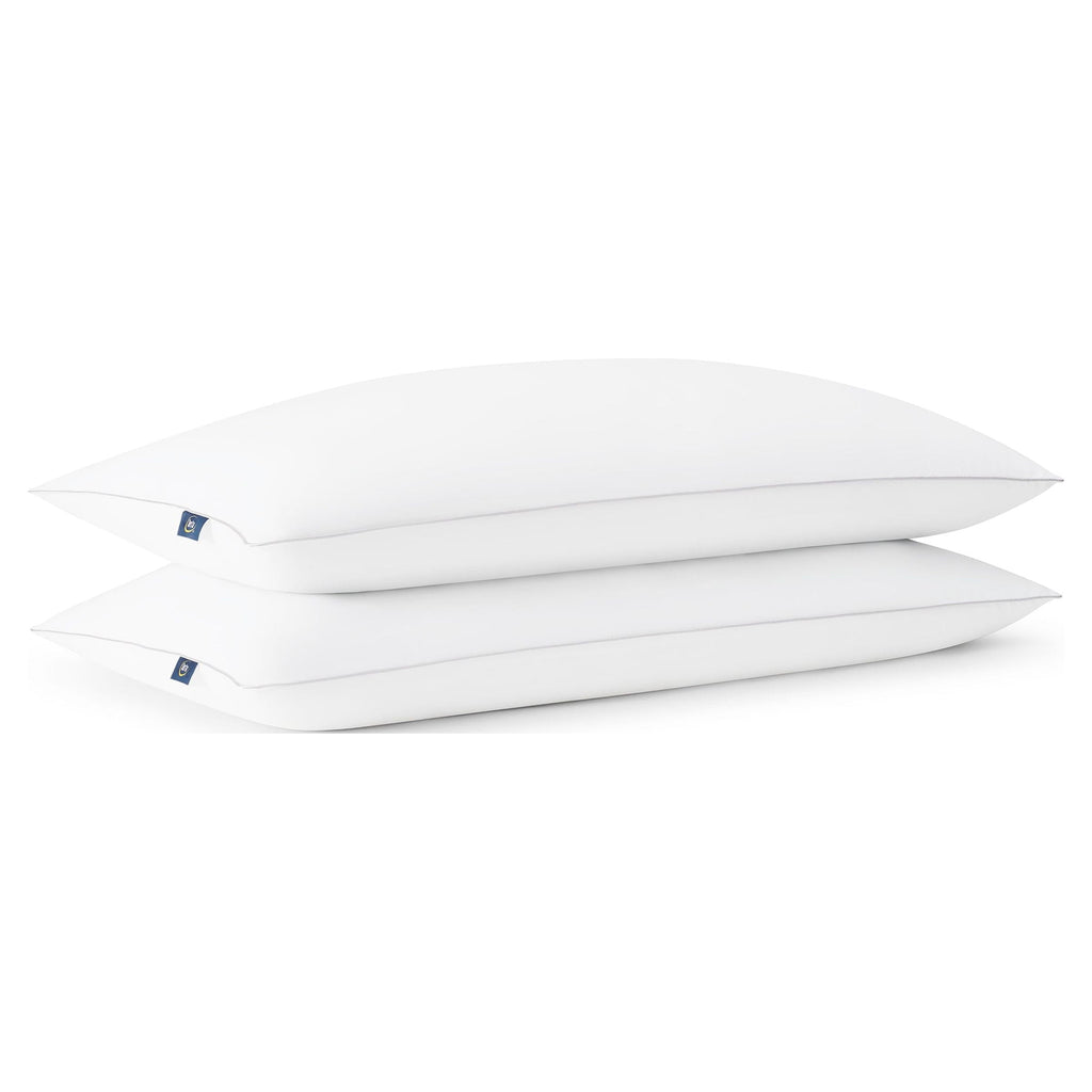Hotel Collection Endless Comfort Bed Pillow, King, 2 Pack - Orthopedic Shredded Foam Bed Pillow Set Detail