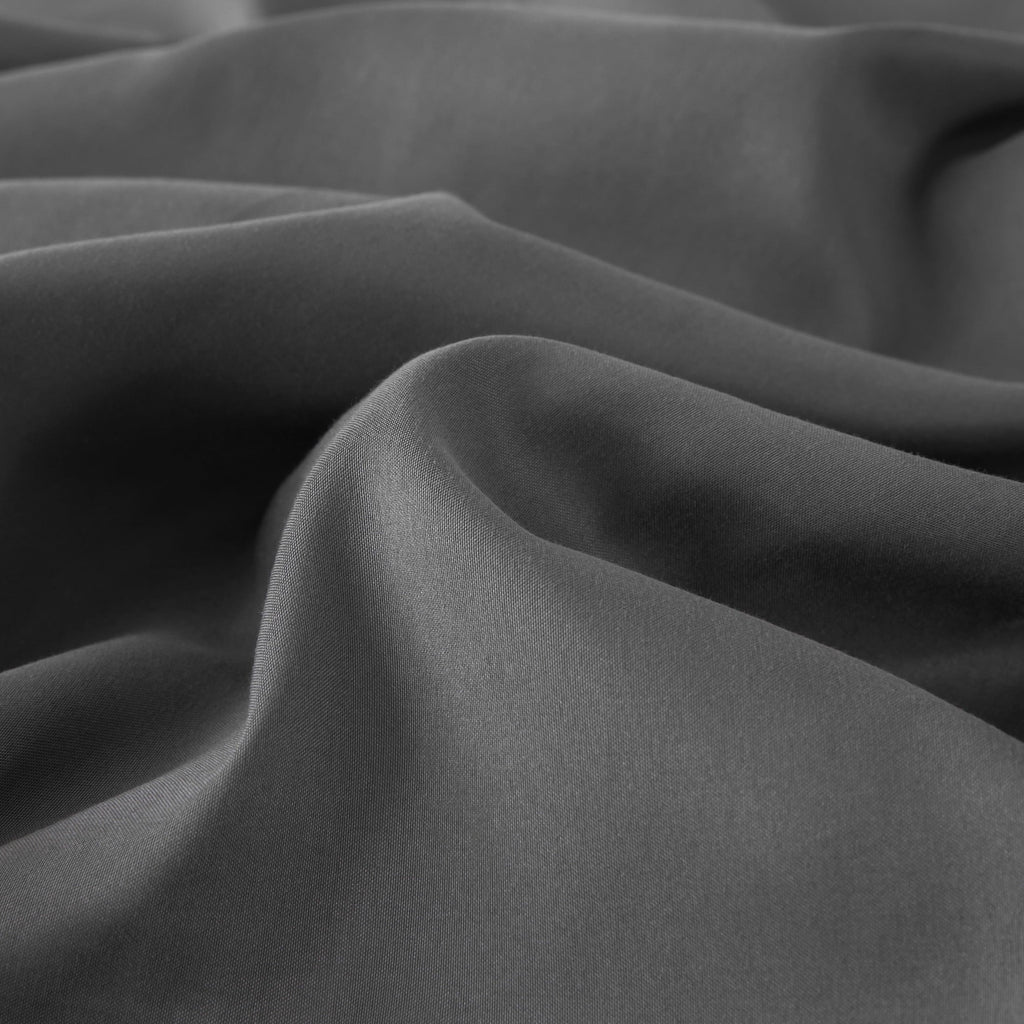 Wrinkle-Resistant Sheet Set Twin Size Gray, 3 Pieces 140 GSM Brushed Elastic Fitted Soft & Cozy Bed Sheets Set with Deep Pocket - Breathable Egyptian Cotton Flat & Fitted Sheets Detail
