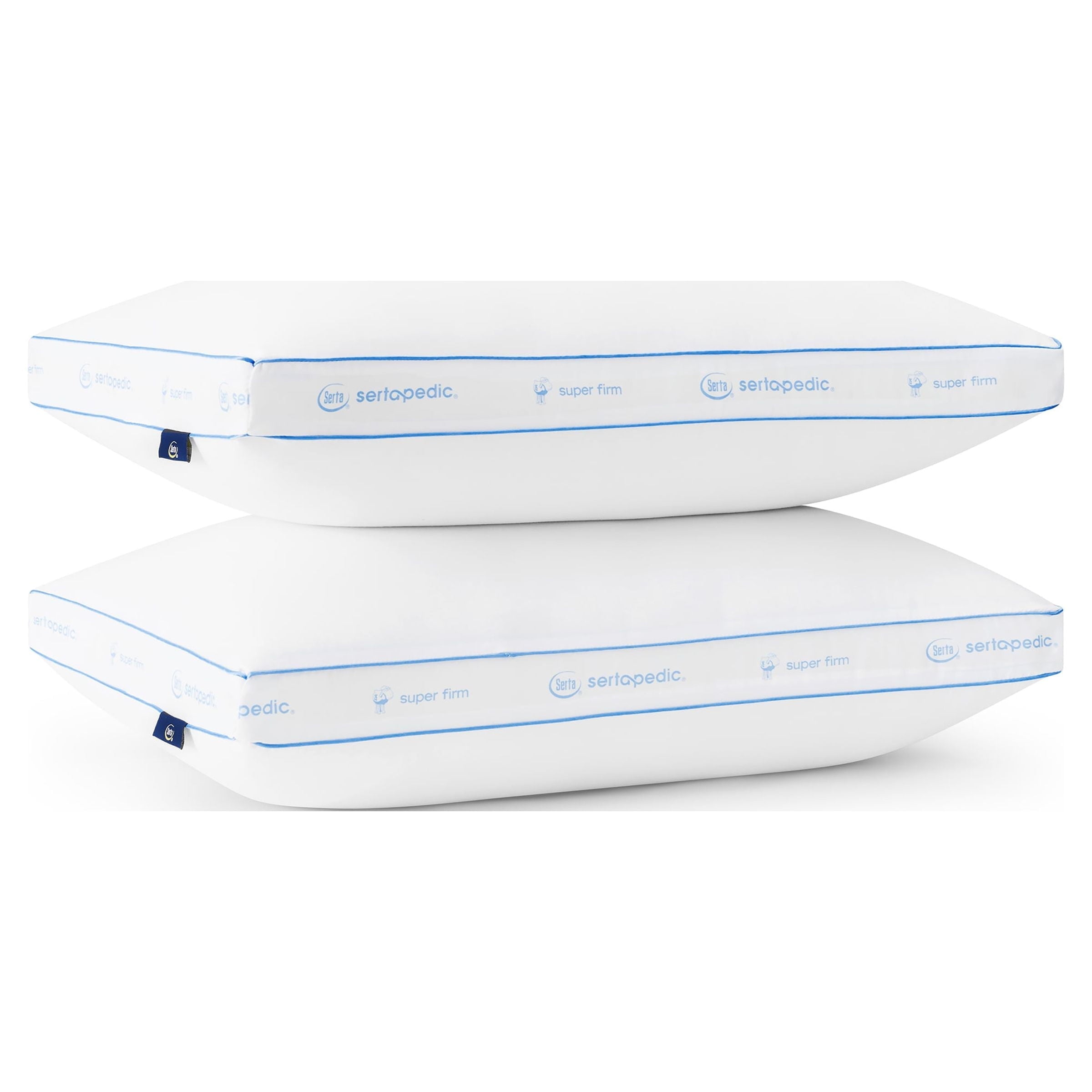 Orthopedic Support Extra Firm Pillow, Standard/Queen, 2 Pack, Hypoallergenic - Ergonomic Memory Foam Pillow for Neck Pain Support Detail