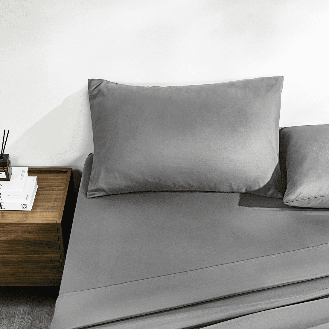 Ultra-Soft Full Size Bed Sheets, 4 Piece Sheets 14” Deep Pocket Sheet & Pillowcase Sets Soft Microfiber Luxury Bedding Fitted Sh... - Breathable Egyptian Cotton Flat & Fitted Sheets Detail