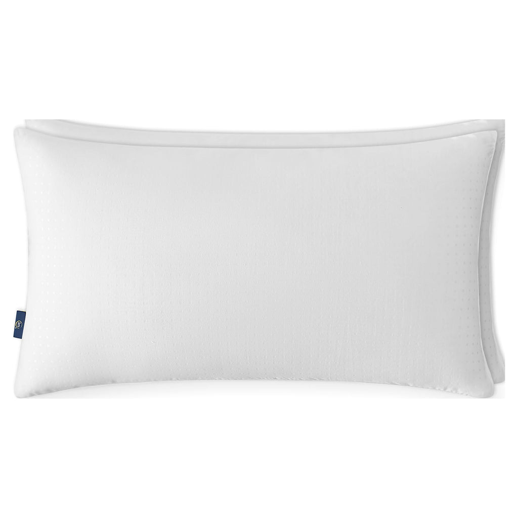 Orthopedic Support Won't Go Flat Bed Pillow, King, 2 Pack - Ergonomic Memory Foam Pillow for Neck Pain Support Detail