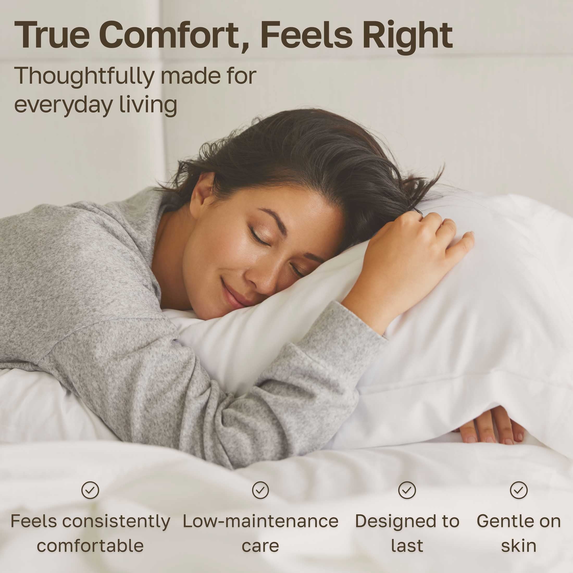 Ultra-Soft 100% Cotton Queen Sheets Set - 600 Thread Count 100% Cotton Sheets Queen, Sateen Deep Pocket Adult/Teen 4 Piece Bed Sh - Luxury Bed Sheet Set with Deep Pockets Detail