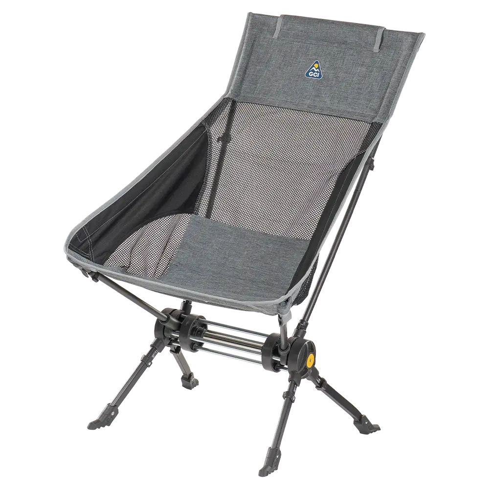 Luxury Camp ComPack Rocker - Choice 980 - RoadTrip Rocker Smooth Motion Camp Chair Detail