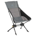 Luxury Camp ComPack Rocker - Choice 980 - RoadTrip Rocker Smooth Motion Camp Chair - Heathered Pewter