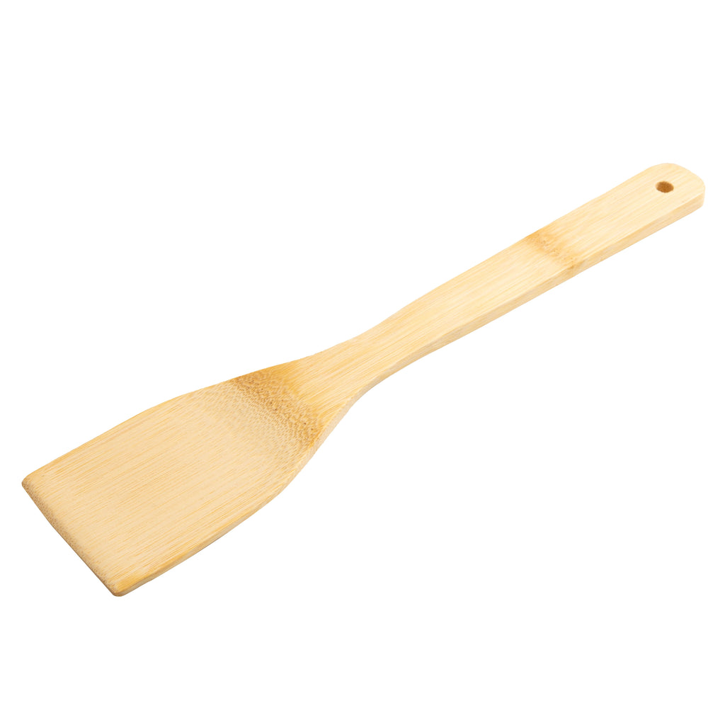 Non-Stick Safe 9-Piece Bamboo Gadgets Kitchen and Cooking Utensil Sets, Blue - Ergonomic Kitchen Tongs and Cooking Spoon Utensil Detail