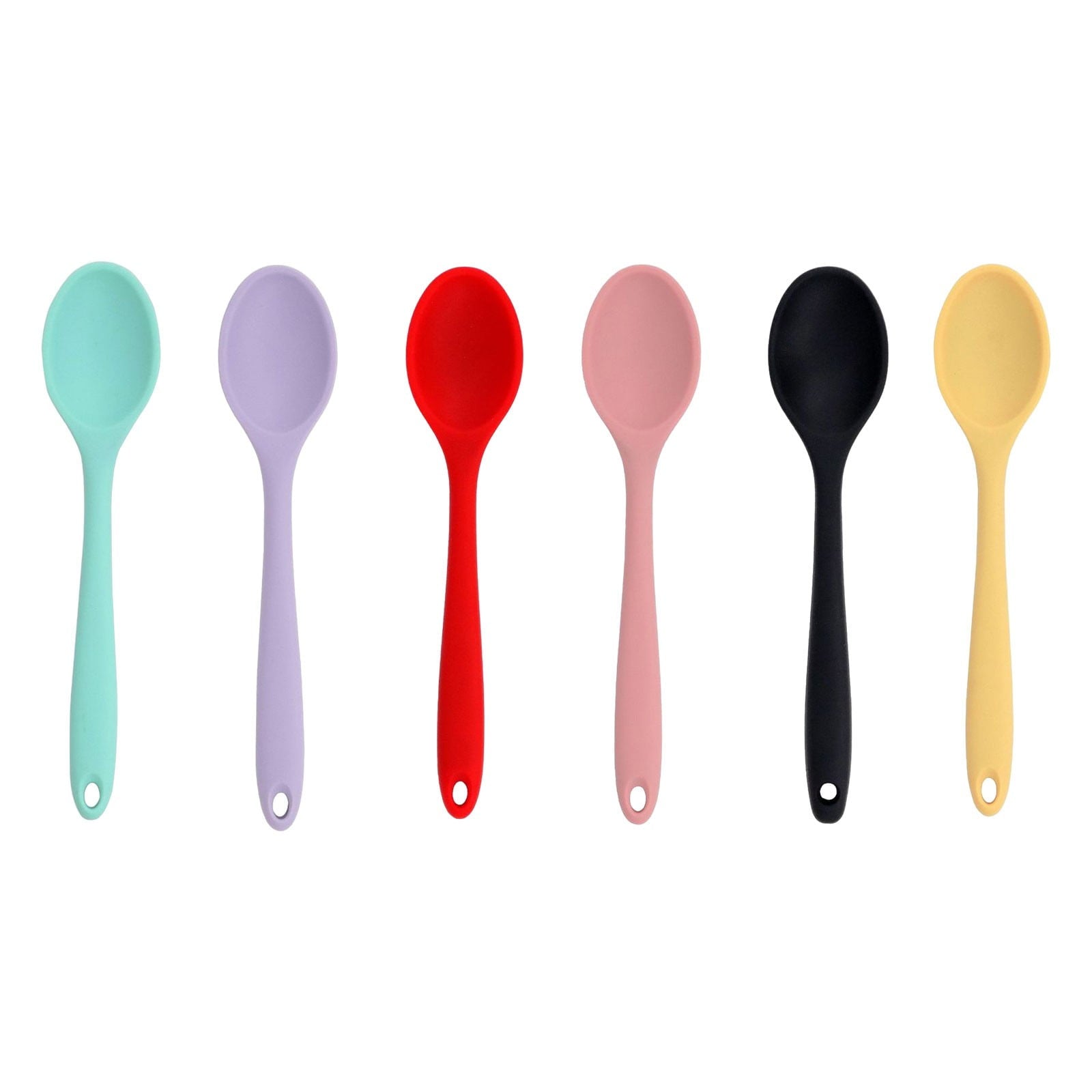 Heat-Resistant Silicone Slotted Spoon, High Heat Resistant Silicone Cooking Spoon, 2Pcs Nonstick Silicone Mixing Spoon, Durable Kitc... - Heat-Resistant Silicone Cooking Spatula Turner Detail