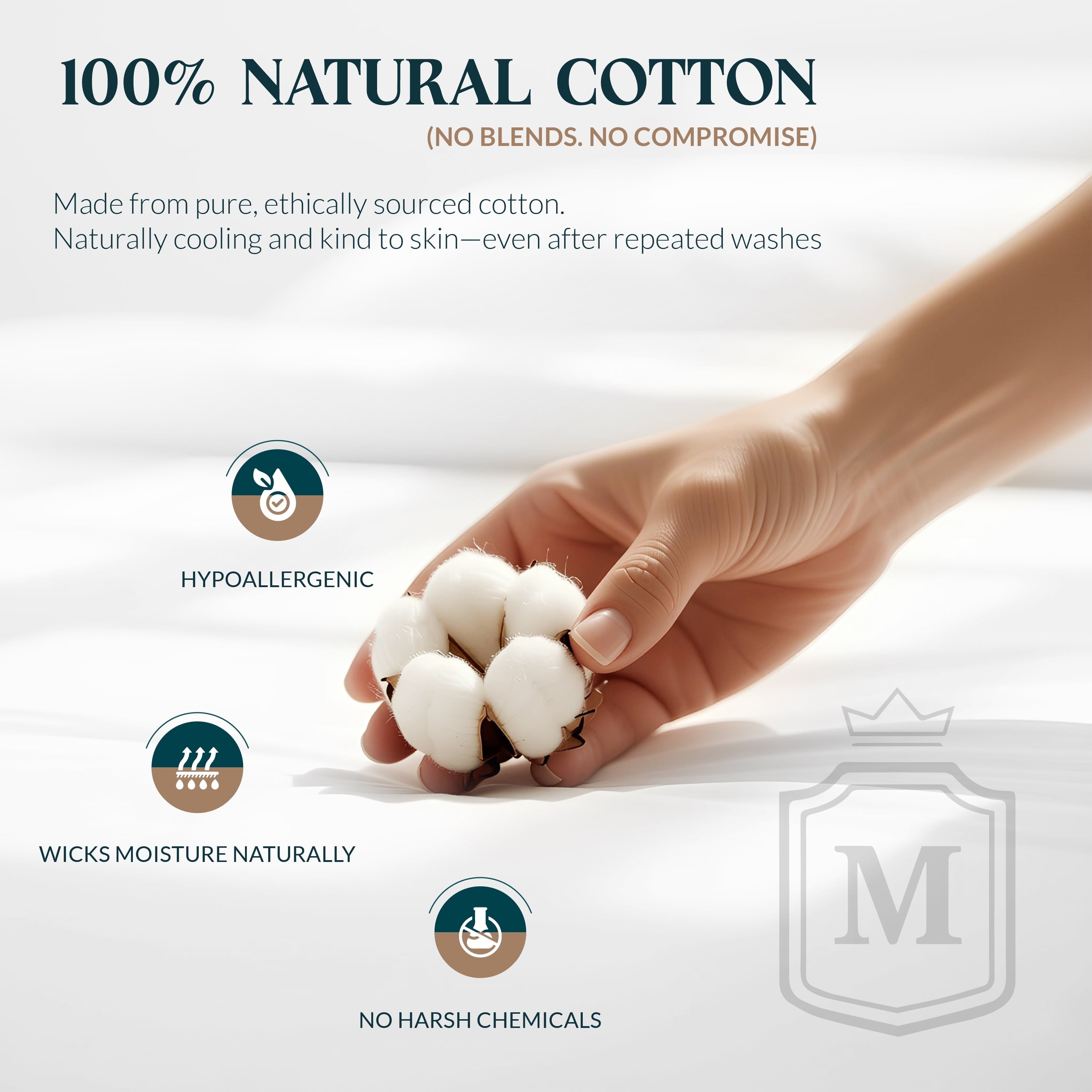 Breathable Luxury 100% Cotton Sheets For Queen Size Bed - Luxury 400 Thread Count Queen Sheet Set, 4 Piece Sateen Weave Queen White Cot... - Cooling Hotel Quality Bedding Sheets and Pillowcases Detail