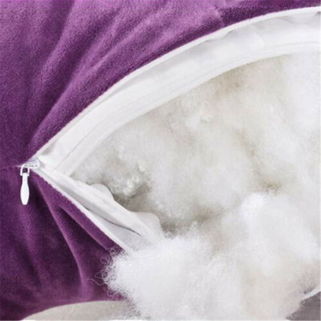 Hotel Collection Backrest Pillow with Arms, Back Rest for Bed Sitting, Plush Big Backrest Lumbar Support Chair Cushion, Foam ... - Hotel Quality Plush Sleeping Pillows Detail