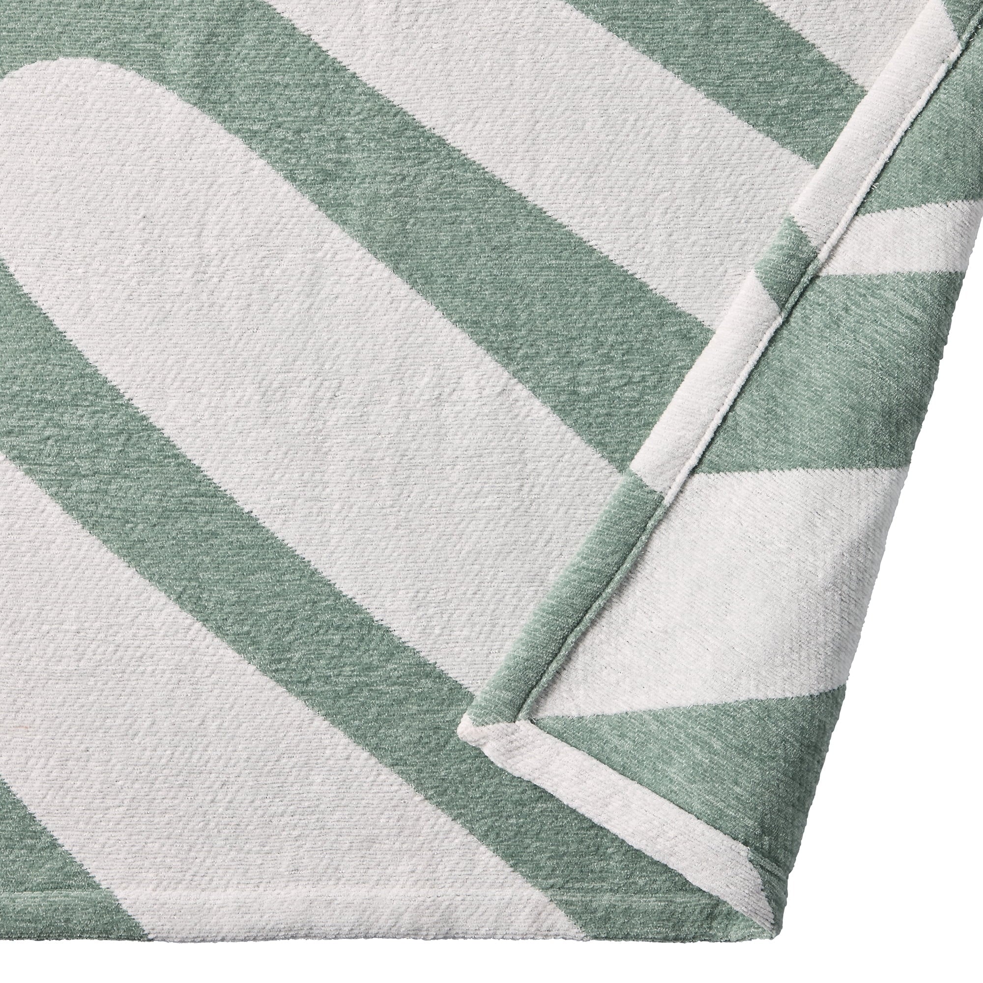 Decorative Knitted Chenille Jacquard Soft Throw Blanket, Soft Sea - Cozy Fleece Throw Blanket for Couch & Bed Detail