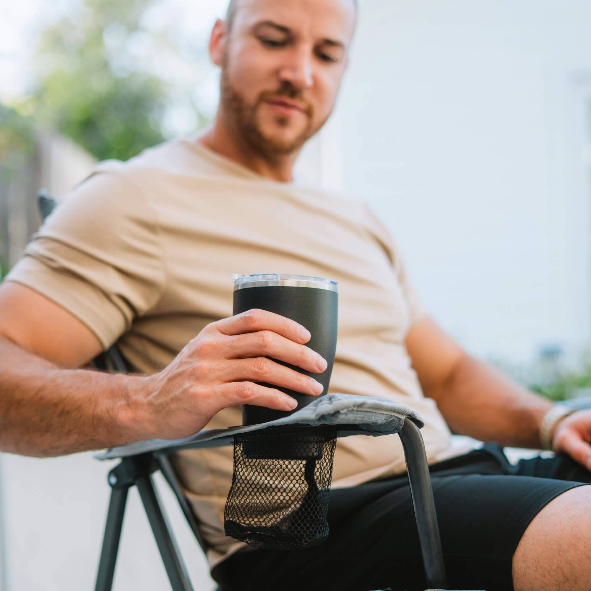 Telescoping Frame Comfort Quad Chair - Choice 989 - Ultra-Lightweight Telescoping PackSeat Travel Stool Detail