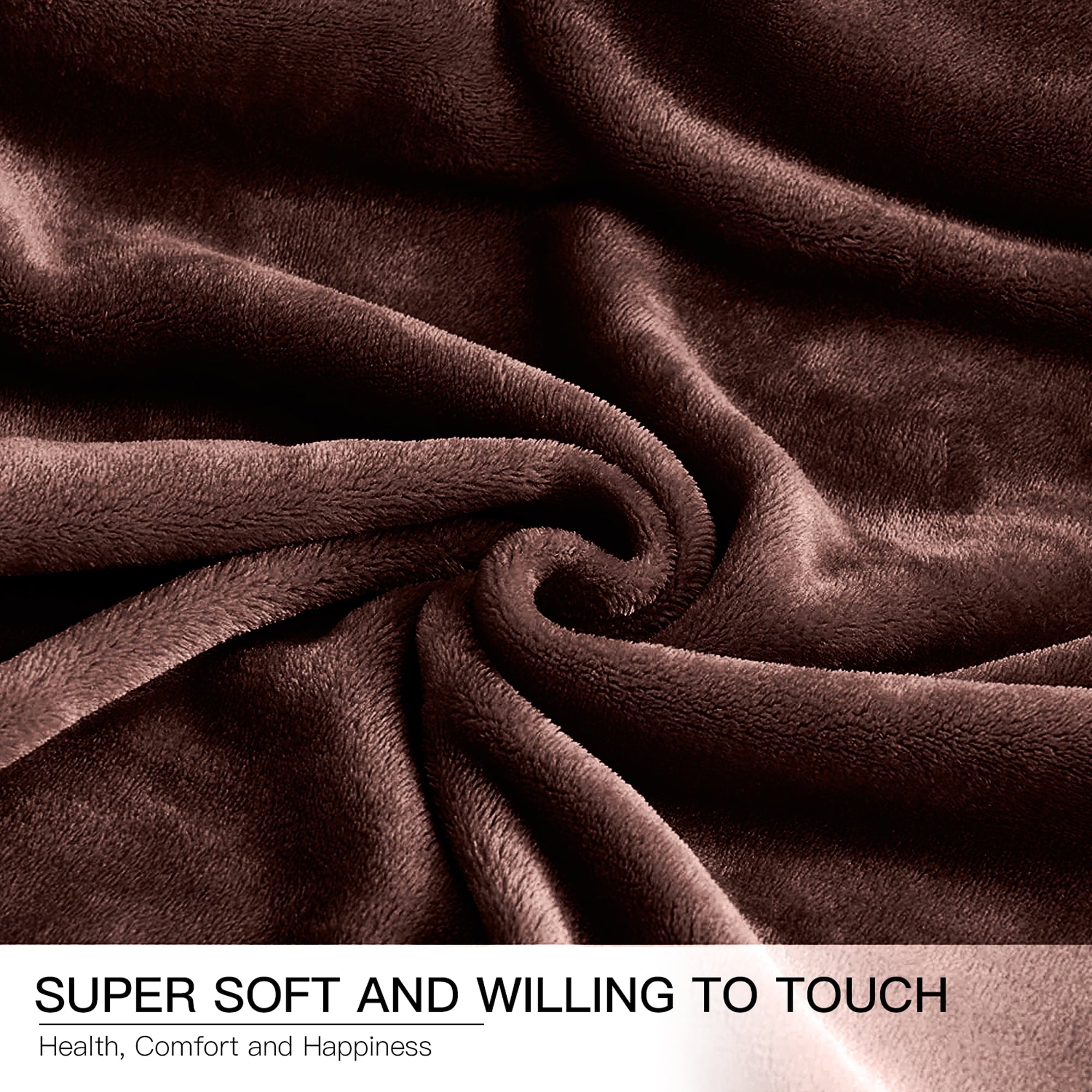 Decorative Knitted Throw Blanket, Fuzzy & Plush Warm Fleece Blanket, Throw Size Coffee Blankets for Couch Beds, Machine Washable Blanket... - Luxury Knitted Decorative Throw Blanket with Fringes Detail