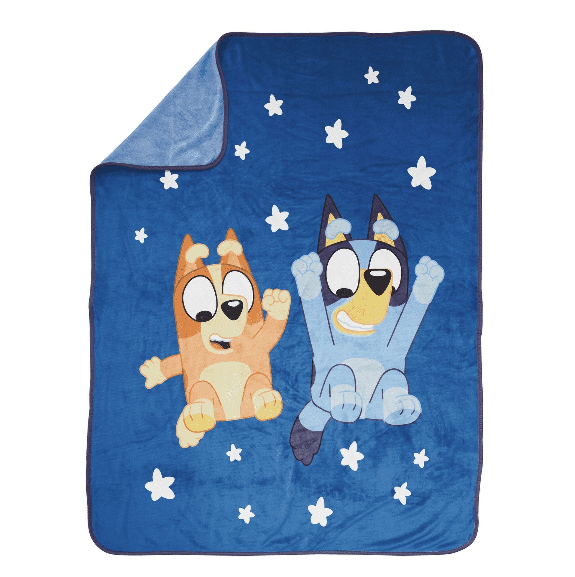 Super Soft Flannel In The Dream Kids Throw Blanket, 46 x 60, Microfiber, Blue, BBC Studios Ages 1+ - Super Soft Reversible Sherpa Flannel Blanket - Default Title