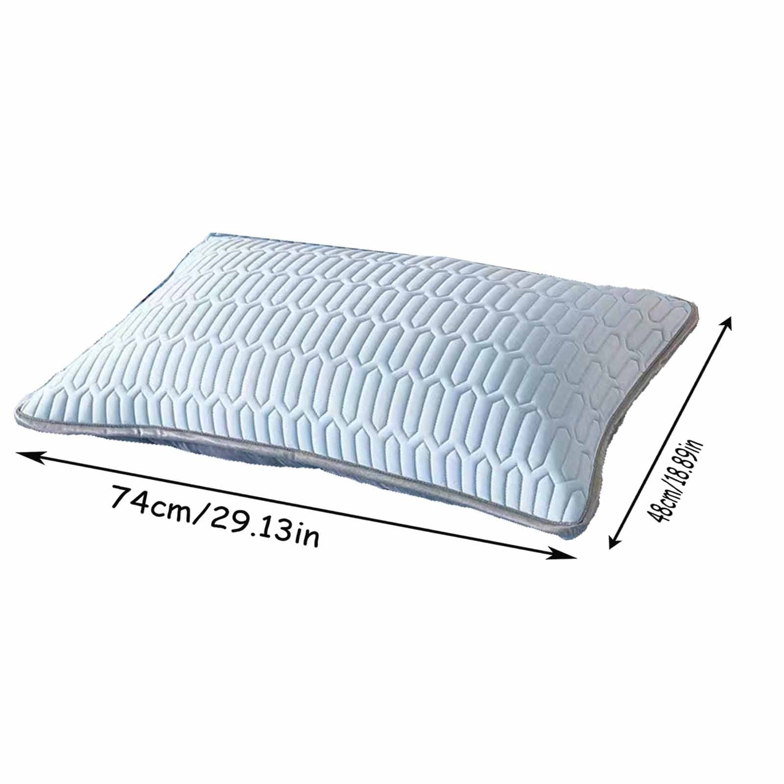 Fluffy Shredded Cover, Shredded Memory Foam s, Gel Infused Cool s, Adjustable s for Sleeping, Breathable King s, Washable Removable B... - Orthopedic Shredded Foam Bed Pillow Set Detail