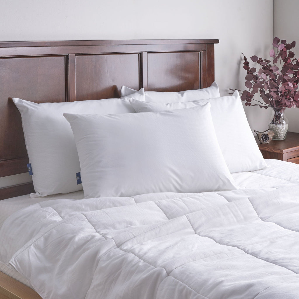 Hotel Collection Cooling Pillow - 2 Pack - Hotel Quality Plush Sleeping Pillows Detail