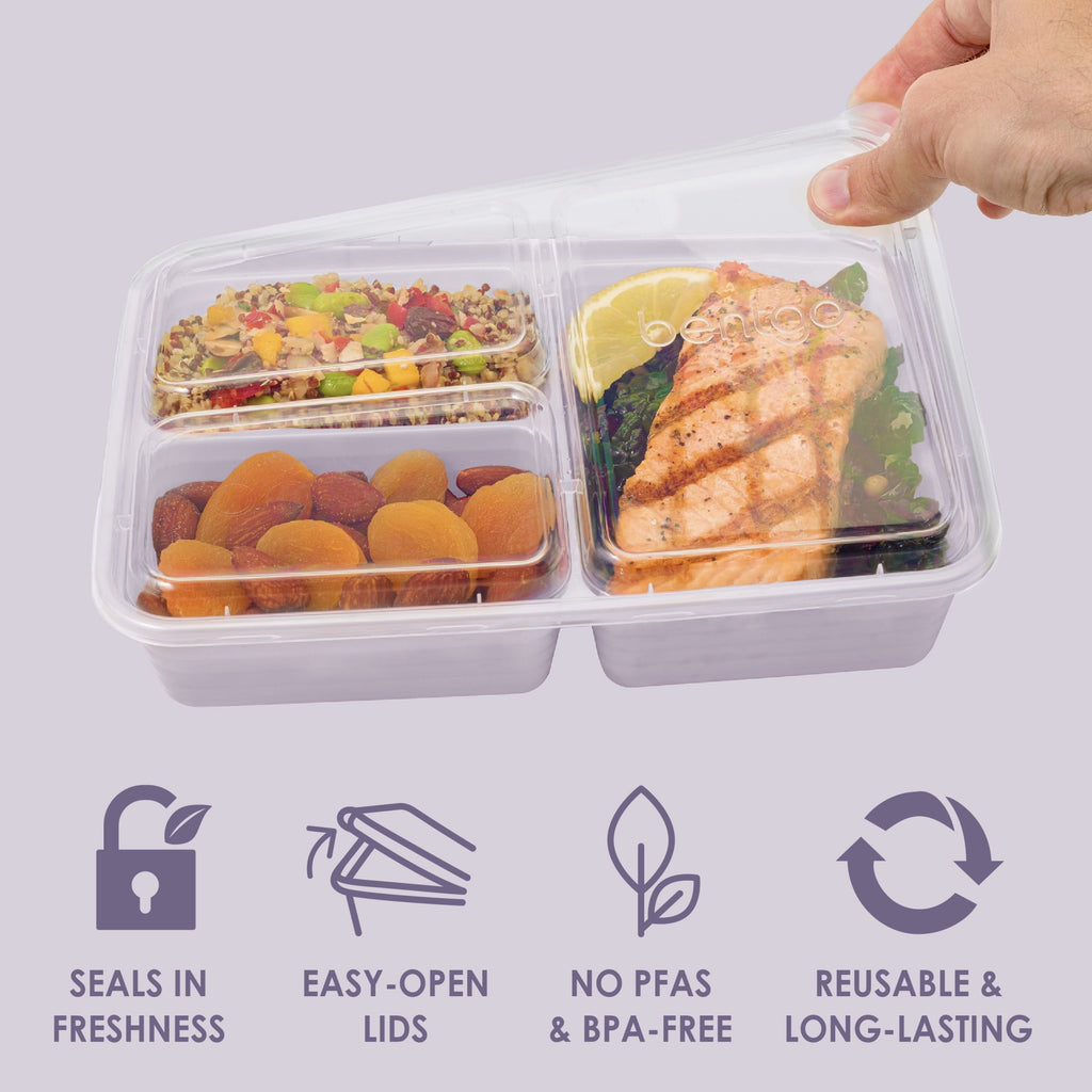 Deliciously Squishy 3-Compartment Meal Containers with Lids, PFAS & BPA Free Materials, Durable, Microwave, Freezer, & D... - Squishy Dohnut Sweet Treat Shaped Stress Toy Detail