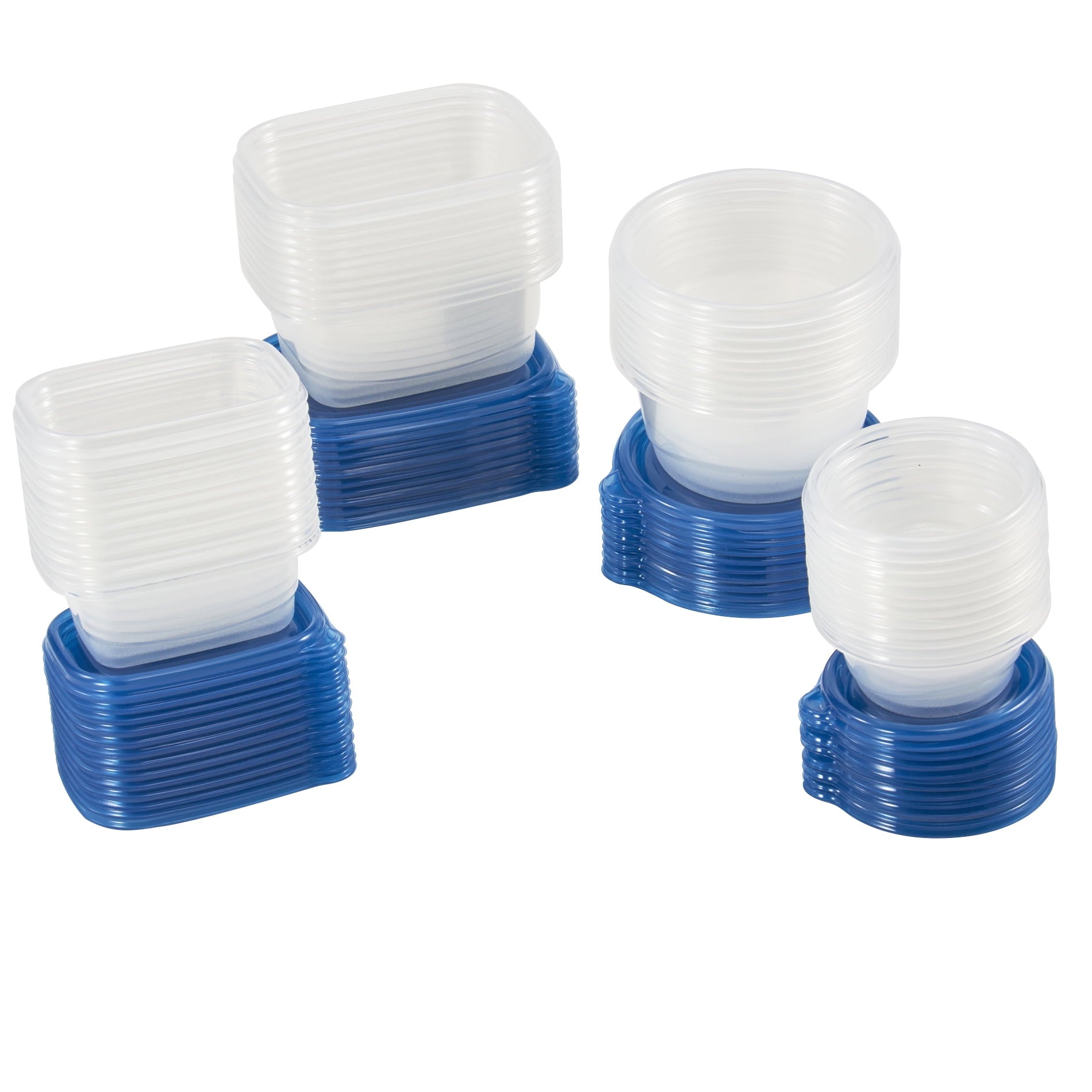 Deliciously Squishy 92pc Plastic Food Storage Container set, Ideal Use for Refrigeration Storage and Organization,... - Squishy Dohnut Sweet Treat Shaped Stress Toy Detail