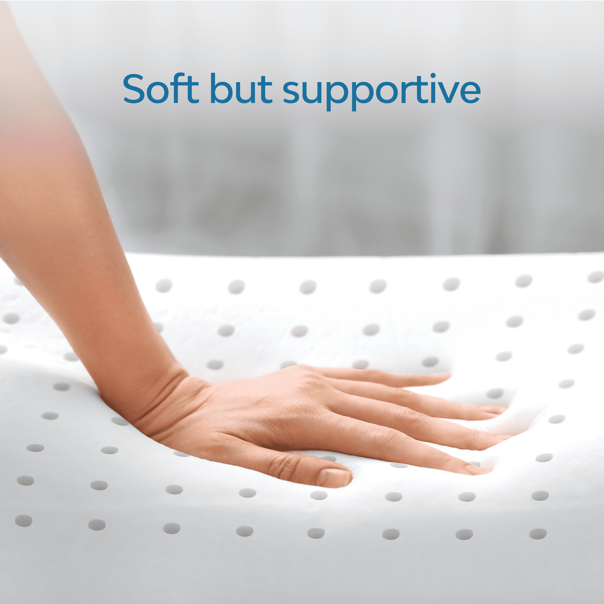 Hotel Collection Memory Foam Water Pillow - Adjustable Pillow for Neck Pain Relief, Pillow for Side, Back, and Stomach Sleepers, The O... - Ergonomic Memory Foam Pillow for Neck Pain Support Detail