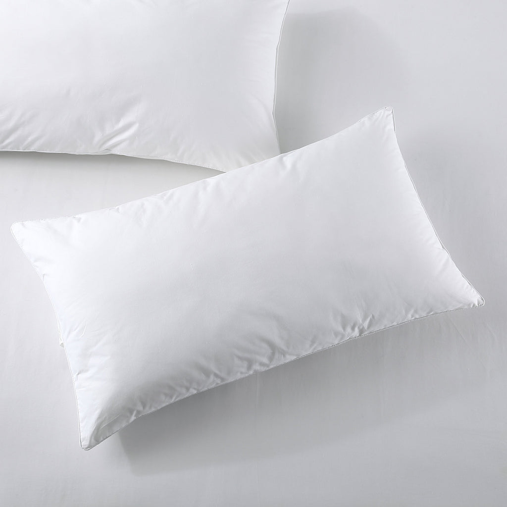Decorative Plump Bed Pillows King Size Pillows Set of 2, Pillows for Sleeping,Polyester Microfiber Cover,Super Soft Set of 2(... - Ergonomic Memory Foam Pillow for Neck Pain Support Detail