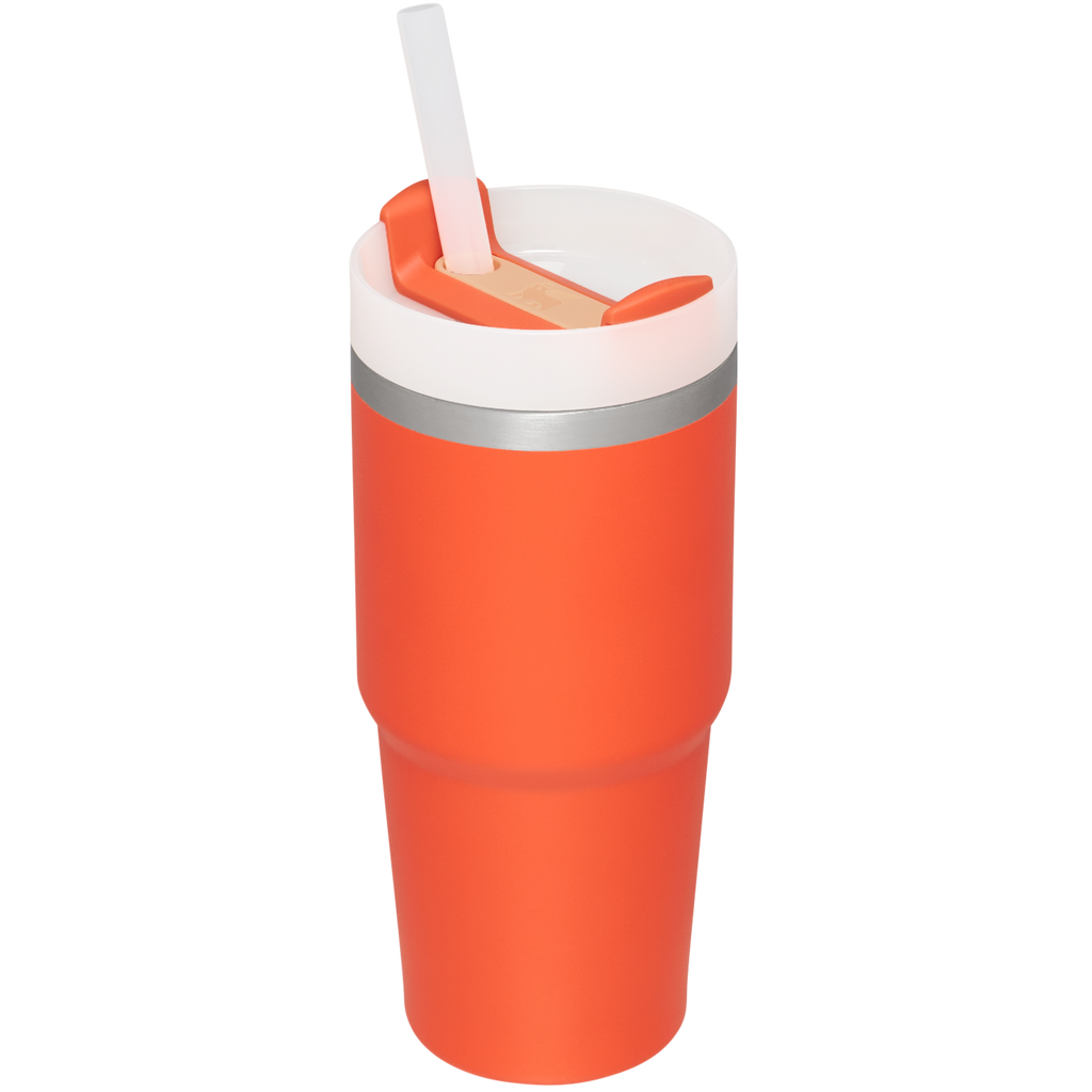 Car-Cup Friendly The Quencher H2.0 Flowstate Tumbler  | Stanley Create D329E - Premium Stainless Steel Straw Cup for All-Day Hydration Detail