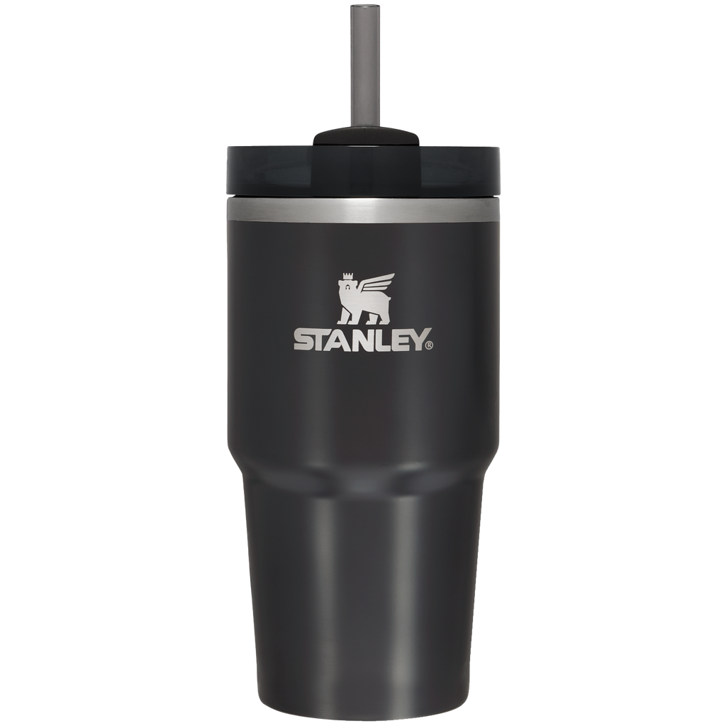 Splash-Resistant FlowState The Quencher H2.0 Flowstate Tumbler D030T - Double-Wall Vacuum Insulated Travel Tumbler with Straw Detail