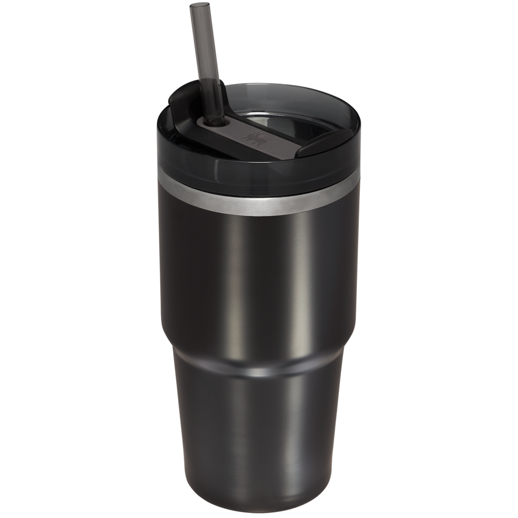 Splash-Resistant FlowState The Quencher H2.0 Flowstate Tumbler D030T - Double-Wall Vacuum Insulated Travel Tumbler with Straw Detail