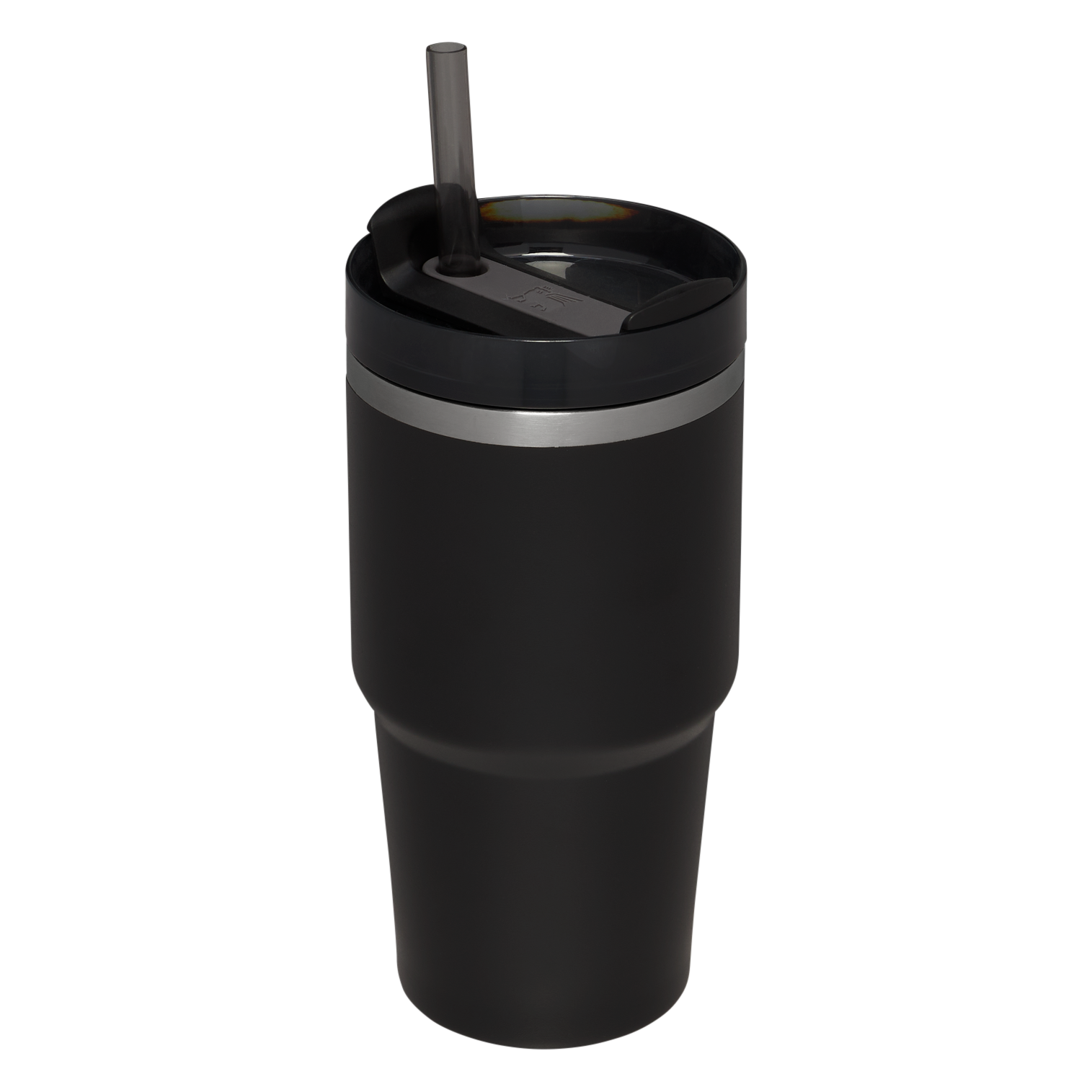 Splash-Resistant FlowState The Quencher H2.0 Flowstate Tumbler D030T - Double-Wall Vacuum Insulated Travel Tumbler with Straw Detail
