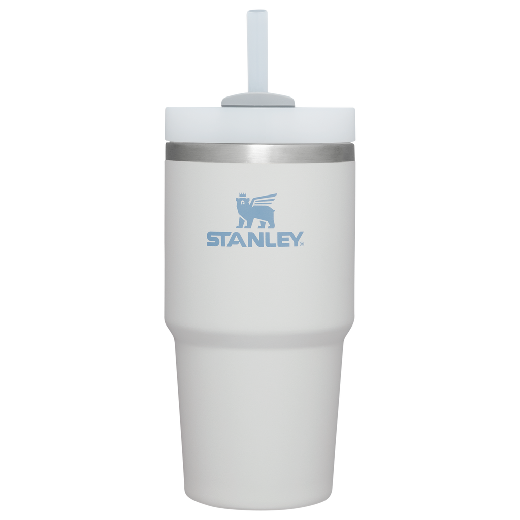 Splash-Resistant FlowState The Quencher H2.0 Flowstate Tumbler D030T - Double-Wall Vacuum Insulated Travel Tumbler with Straw Detail