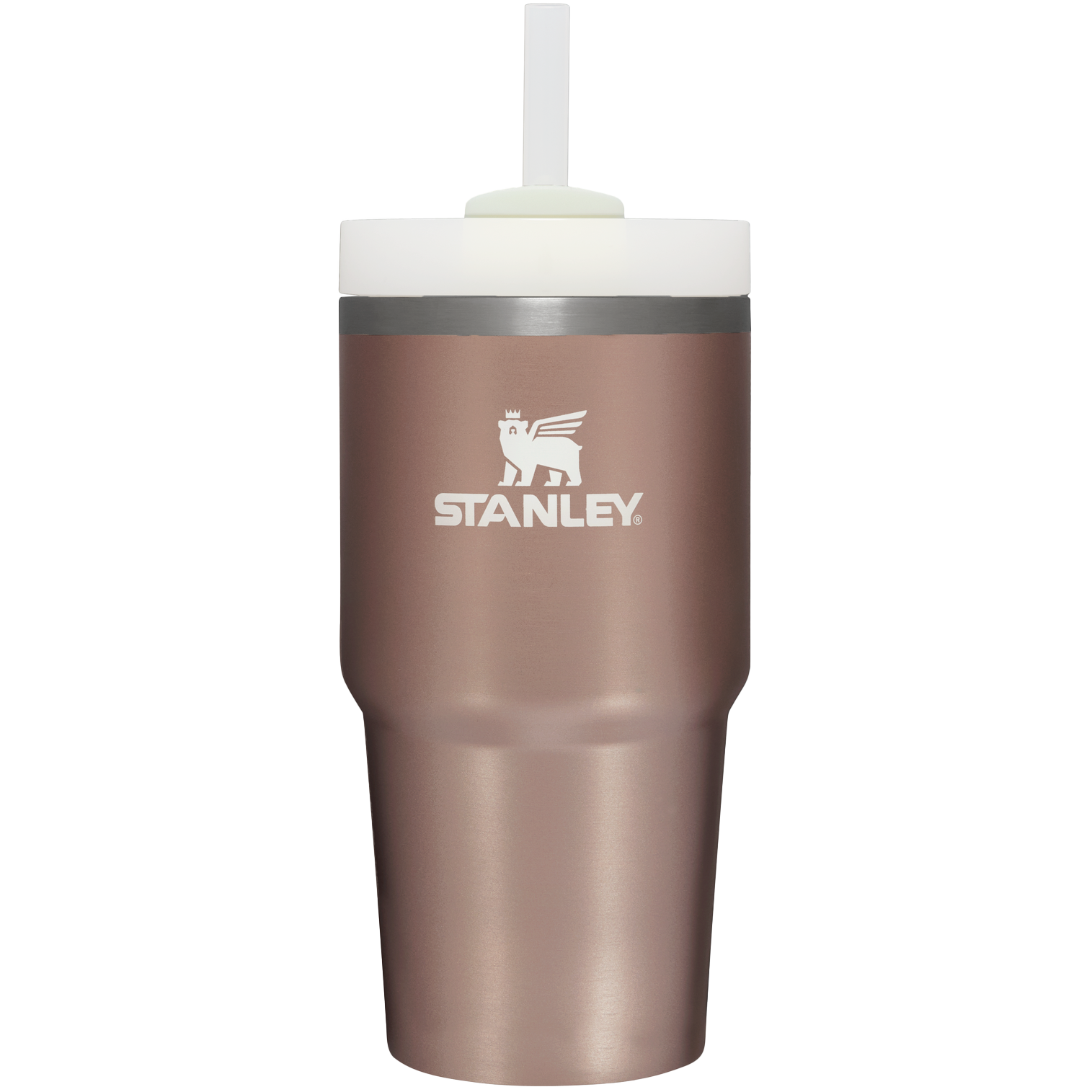 Splash-Resistant FlowState The Quencher H2.0 Flowstate Tumbler D030T - Double-Wall Vacuum Insulated Travel Tumbler with Straw Detail