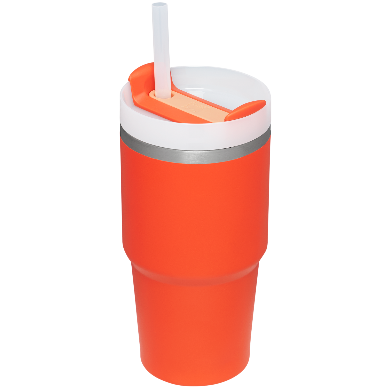 Splash-Resistant FlowState The Quencher H2.0 Flowstate Tumbler D030T - Double-Wall Vacuum Insulated Travel Tumbler with Straw Detail