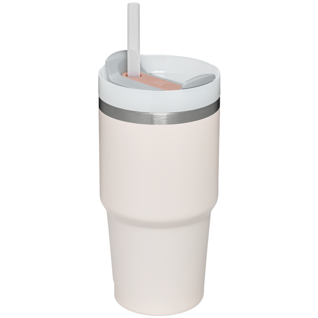 Splash-Resistant FlowState The Quencher H2.0 Flowstate Tumbler D030T - Double-Wall Vacuum Insulated Travel Tumbler with Straw Detail
