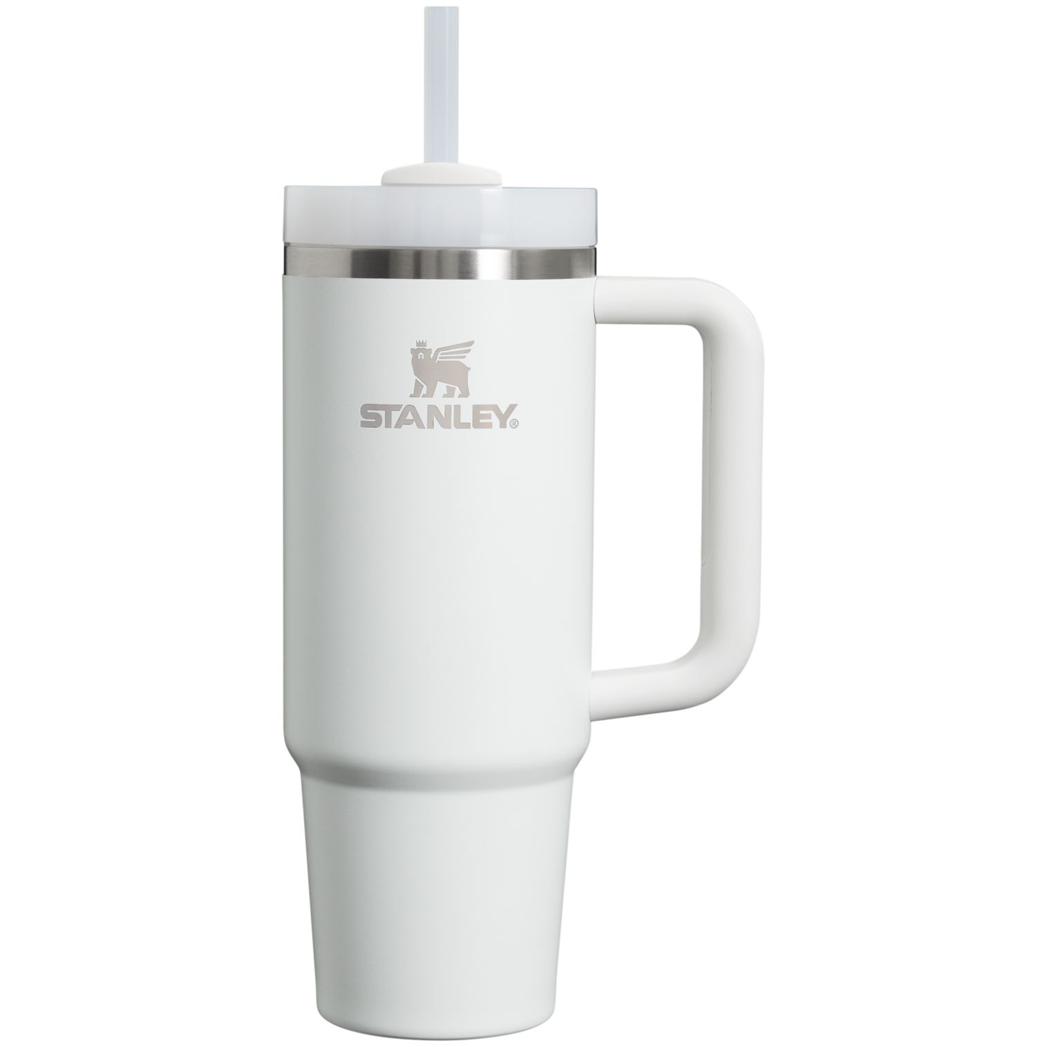 Splash-Resistant FlowState The Quencher H2.0 Flowstate Tumbler D051L - 40oz Large Capacity Car-Cup Friendly Quencher - Frost