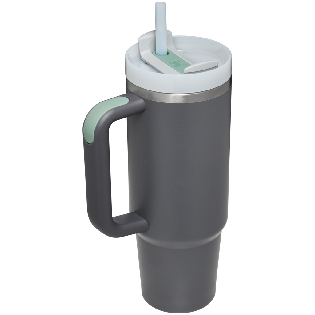 Splash-Resistant FlowState The Quencher H2.0 Flowstate Tumbler | Stanley Create D331C - Premium Stainless Steel Straw Cup for All-Day Hydration Detail