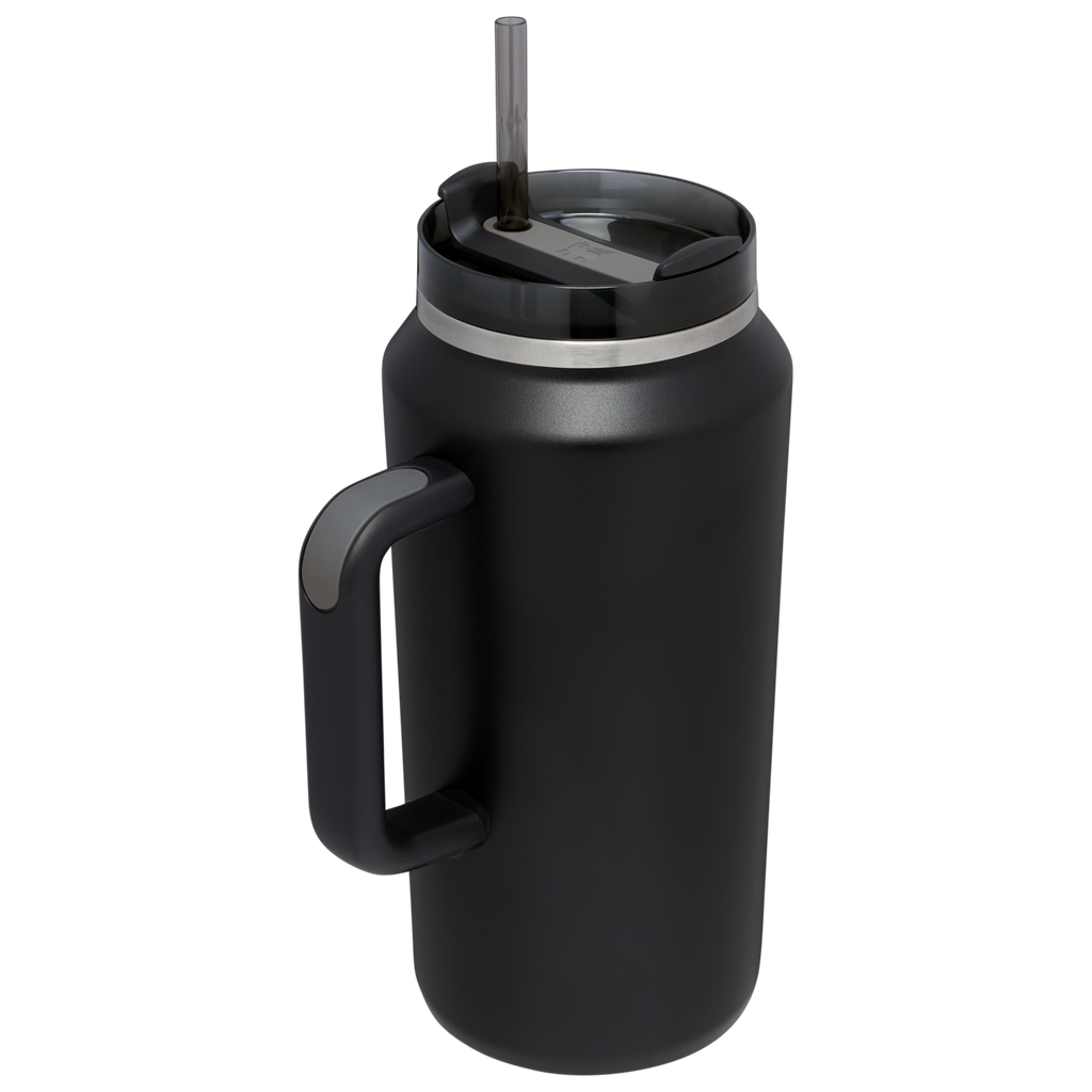 Double-Wall Vacuum The Quencher H2.0 Flowstate Tumbler D033Q - Double-Wall Vacuum Insulated Travel Tumbler with Straw Detail