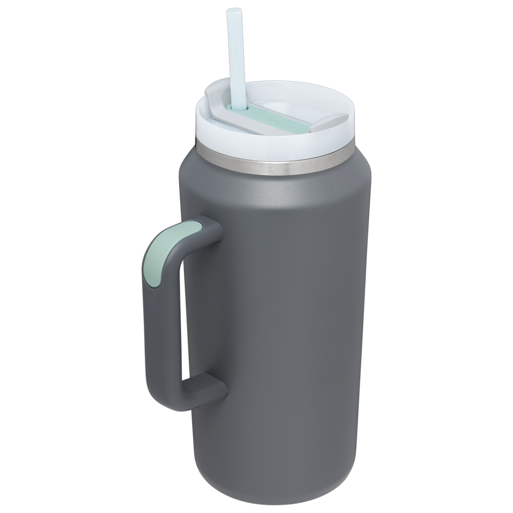 Double-Wall Vacuum The Quencher H2.0 Flowstate Tumbler D033Q - Double-Wall Vacuum Insulated Travel Tumbler with Straw Detail