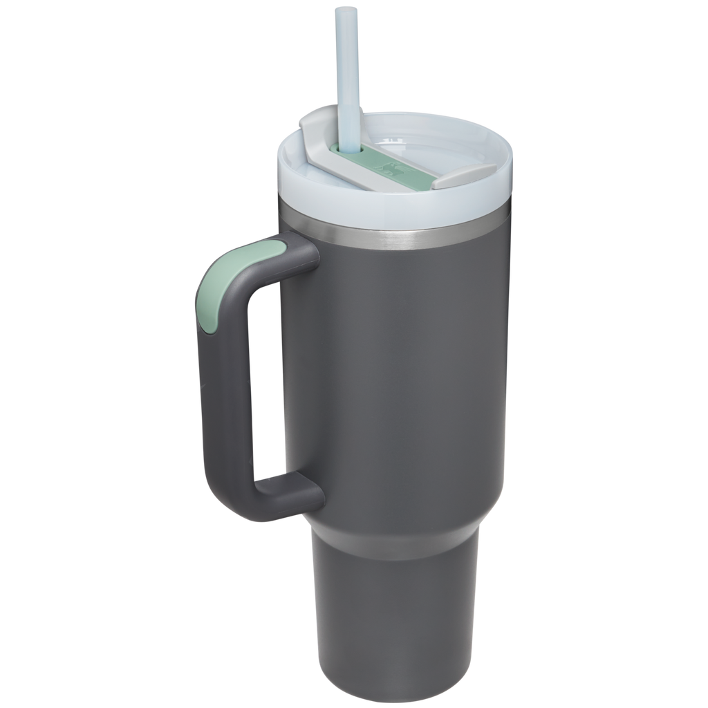 Double-Wall Vacuum The Quencher H2.0 Flowstate Tumbler  | Stanley Create D332L - Premium Stainless Steel Straw Cup for All-Day Hydration Detail