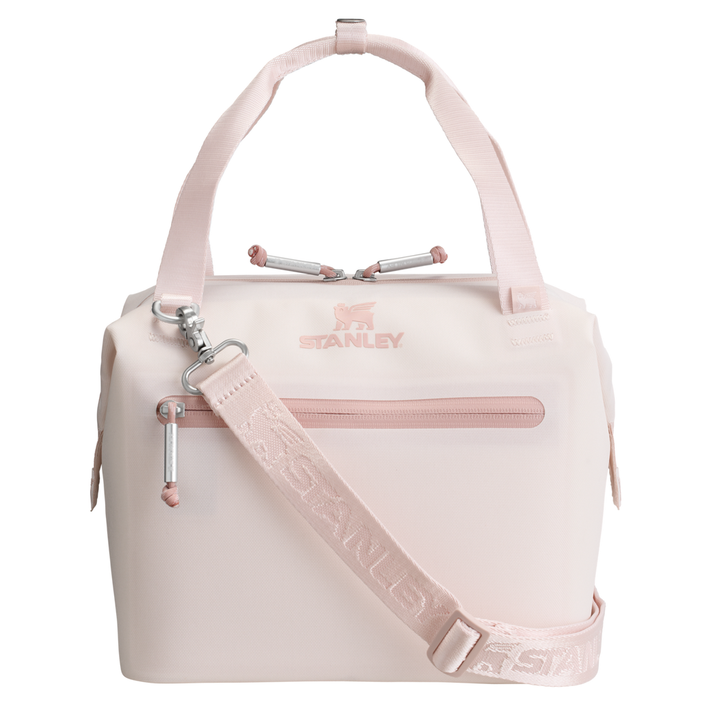 Heavy-Duty Tote The All Day Julienne Mini Cooler D052R - Heavy-Duty Ice-Retention Food & Beverage Carrier - Rose Quartz