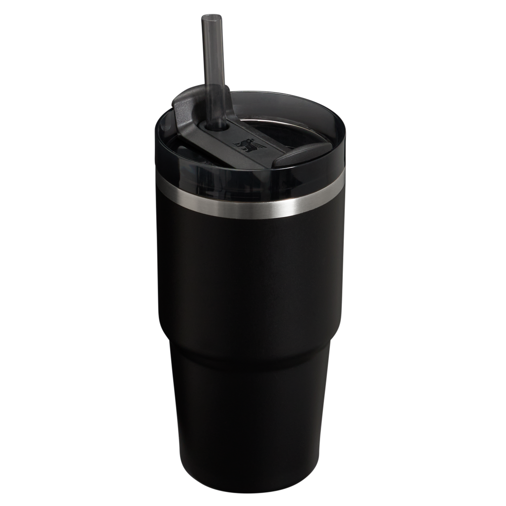 Splash-Resistant FlowState The Quencher H2.0 Flowstate Tumbler D030T - Double-Wall Vacuum Insulated Travel Tumbler with Straw Detail