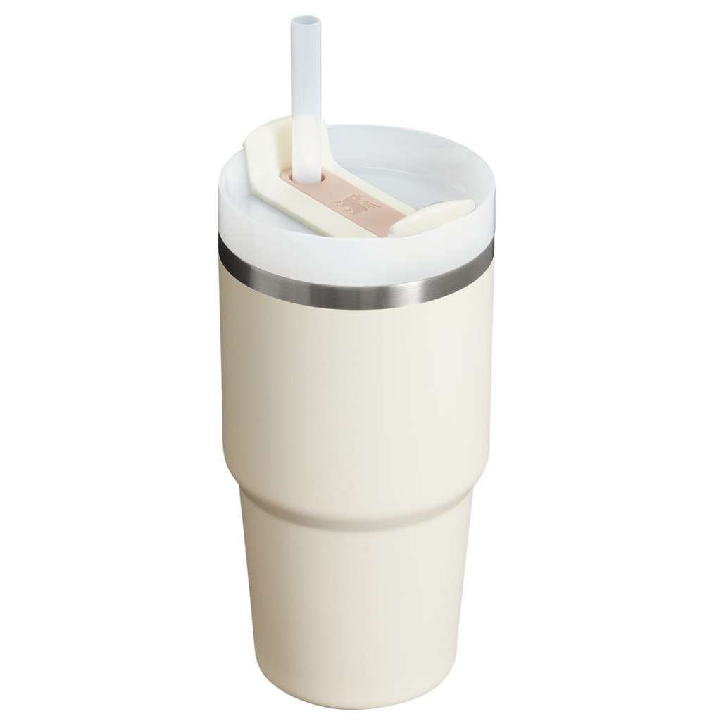 Splash-Resistant FlowState The Quencher H2.0 Flowstate Tumbler D030T - Double-Wall Vacuum Insulated Travel Tumbler with Straw Detail