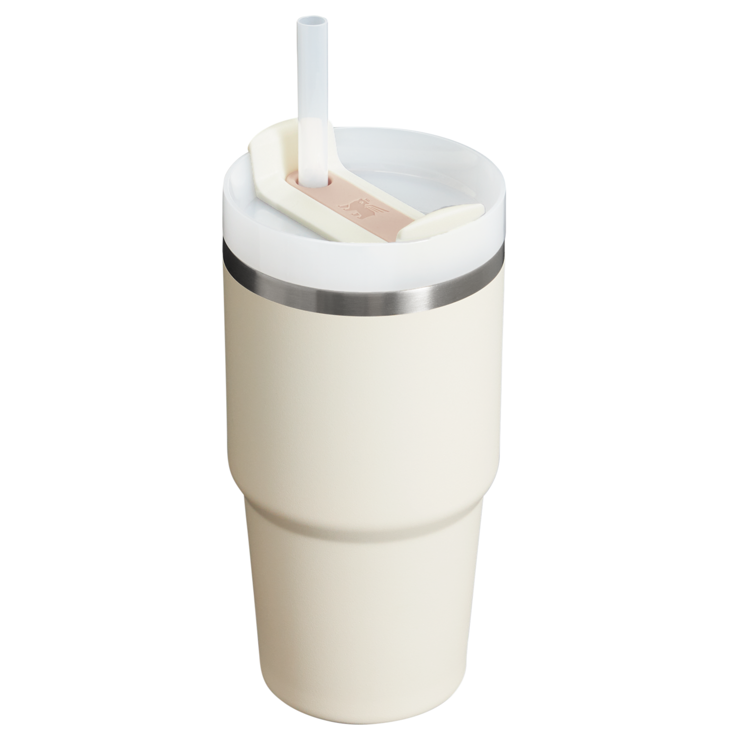 Splash-Resistant FlowState The Quencher H2.0 Flowstate Tumbler D030T - Double-Wall Vacuum Insulated Travel Tumbler with Straw Detail