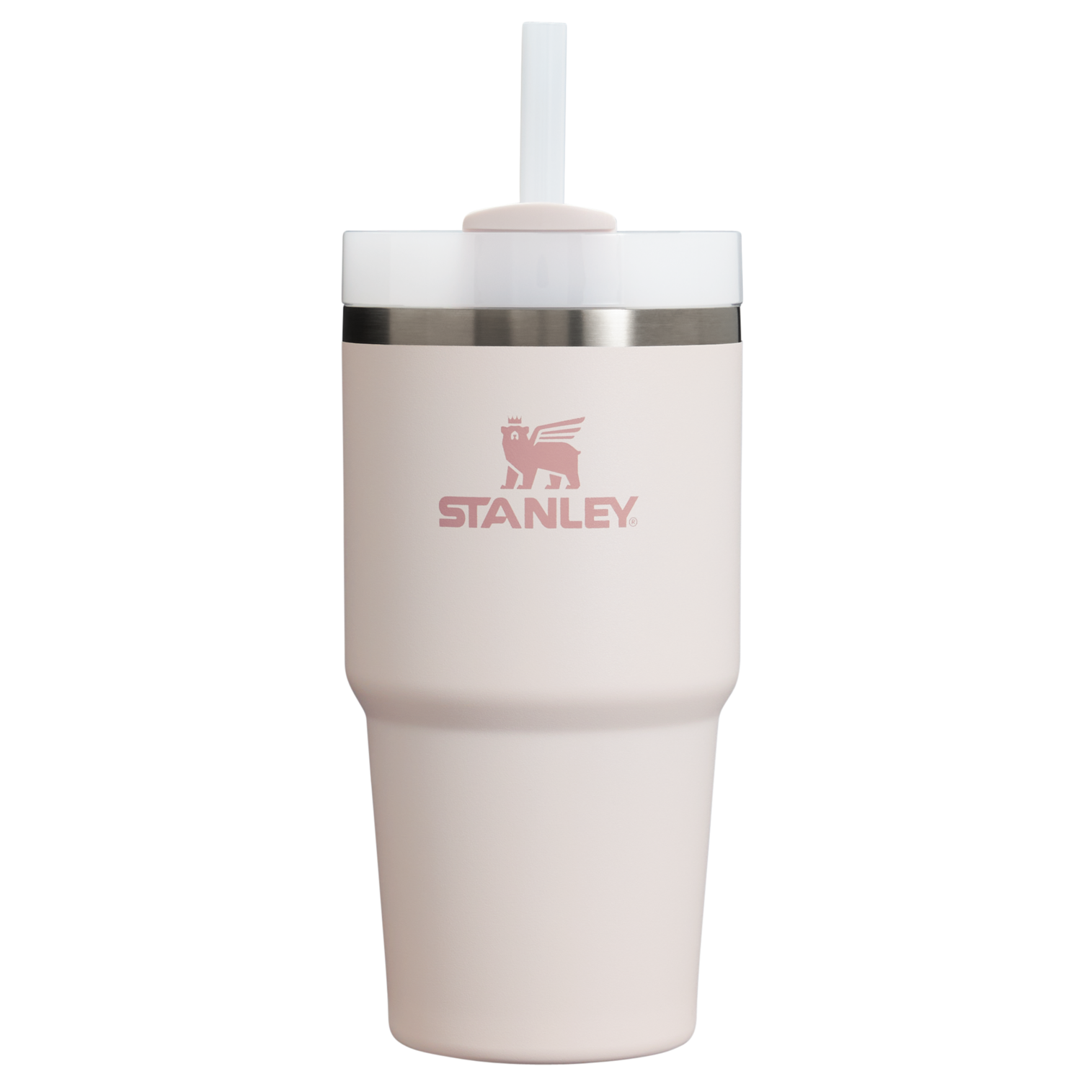 Splash-Resistant FlowState The Quencher H2.0 Flowstate Tumbler D030T - Double-Wall Vacuum Insulated Travel Tumbler with Straw Detail