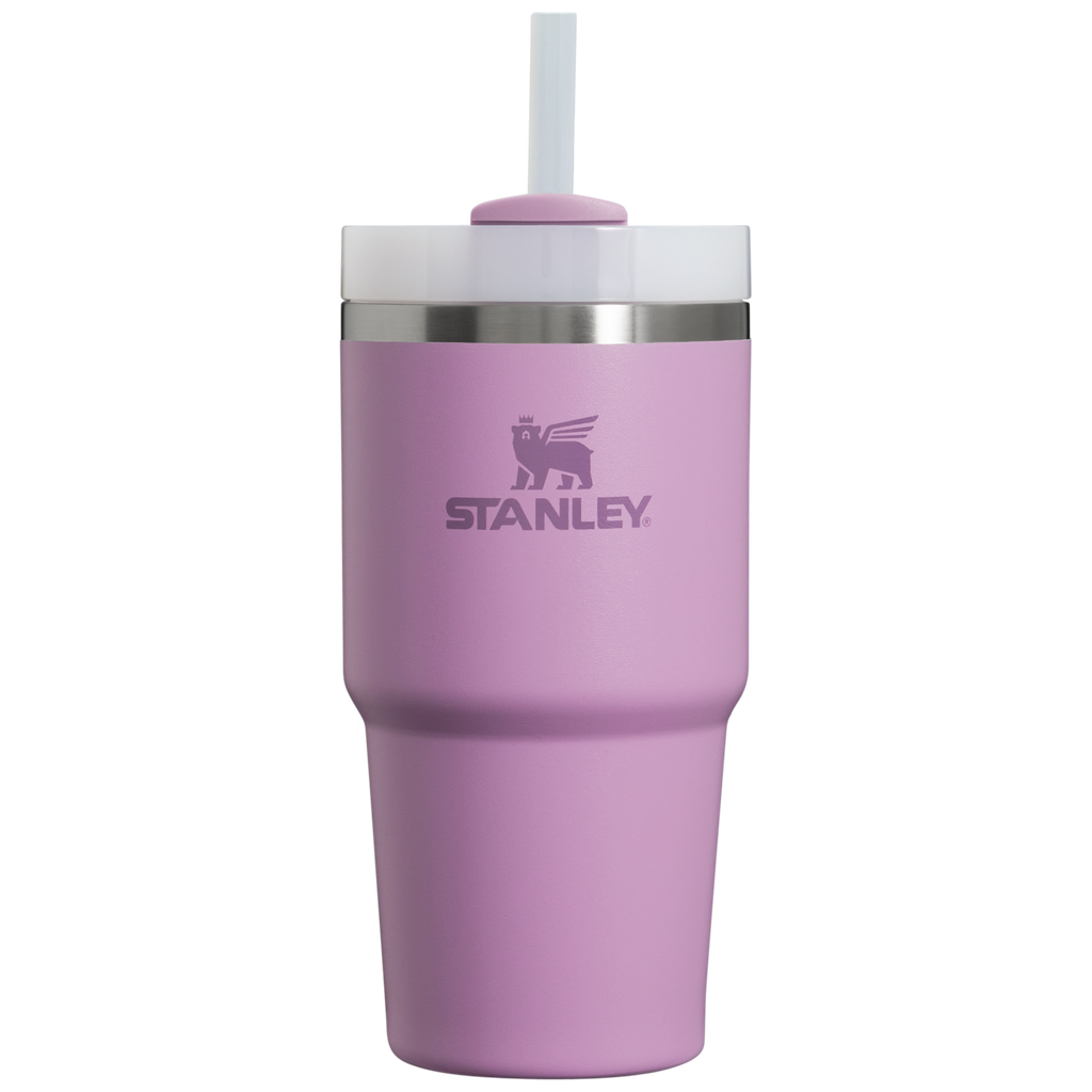 Splash-Resistant FlowState The Quencher H2.0 Flowstate Tumbler D030T - Double-Wall Vacuum Insulated Travel Tumbler with Straw Detail