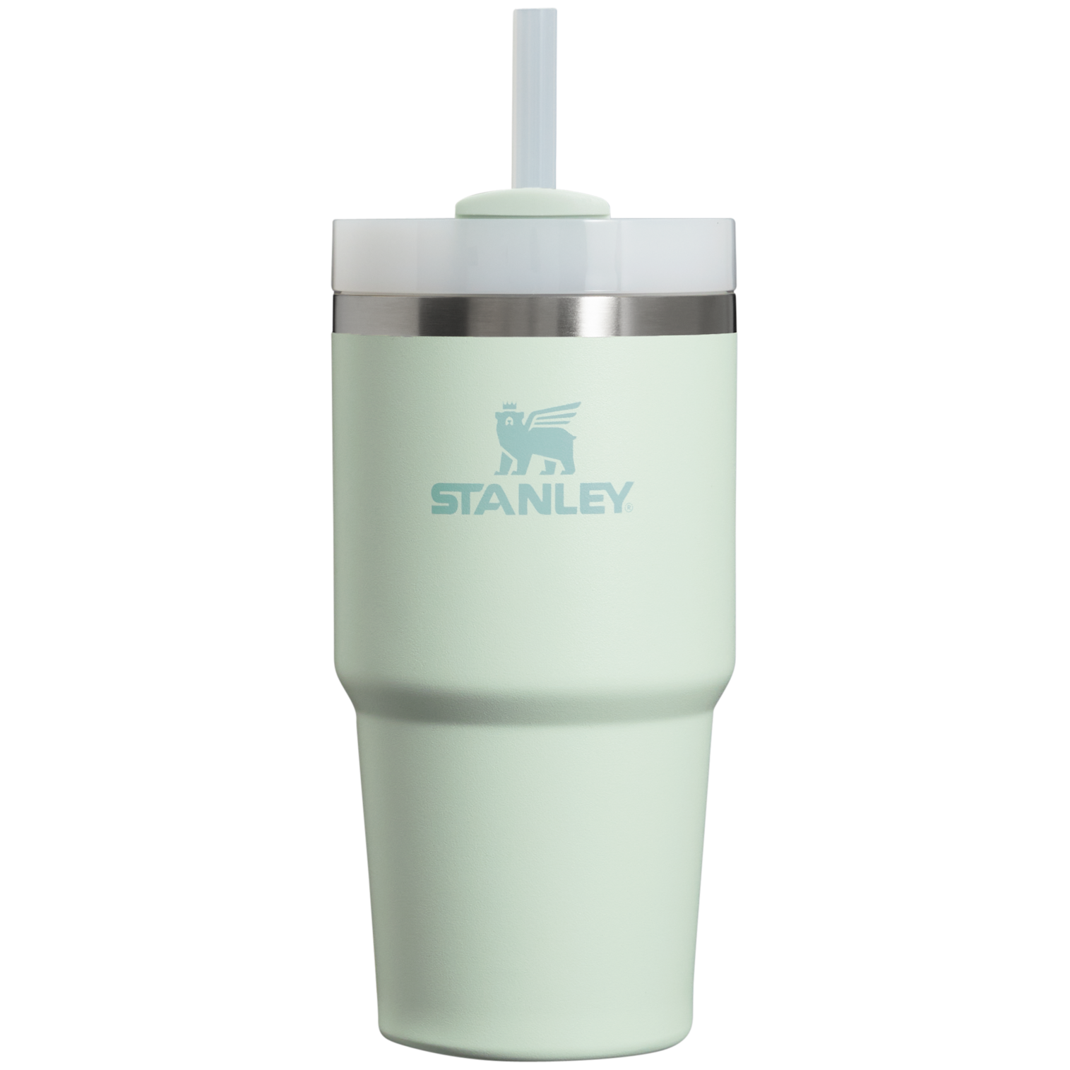 Splash-Resistant FlowState The Quencher H2.0 Flowstate Tumbler D030T - Double-Wall Vacuum Insulated Travel Tumbler with Straw Detail