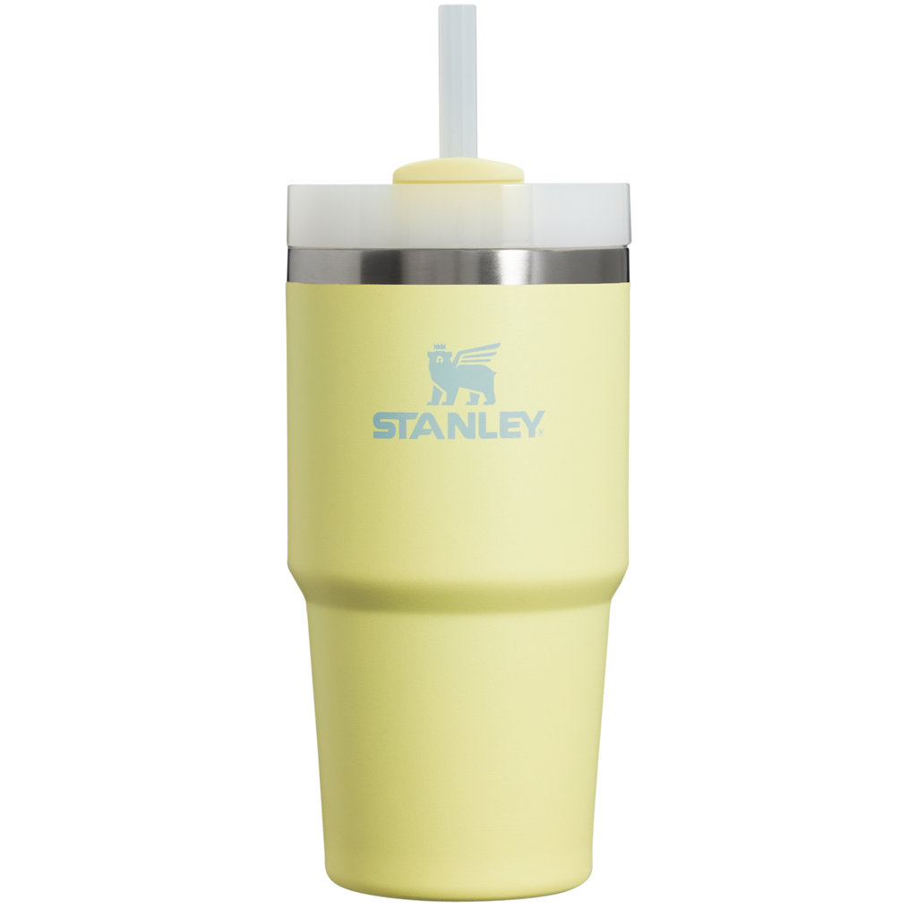 Splash-Resistant FlowState The Quencher H2.0 Flowstate Tumbler D030T - Double-Wall Vacuum Insulated Travel Tumbler with Straw Detail