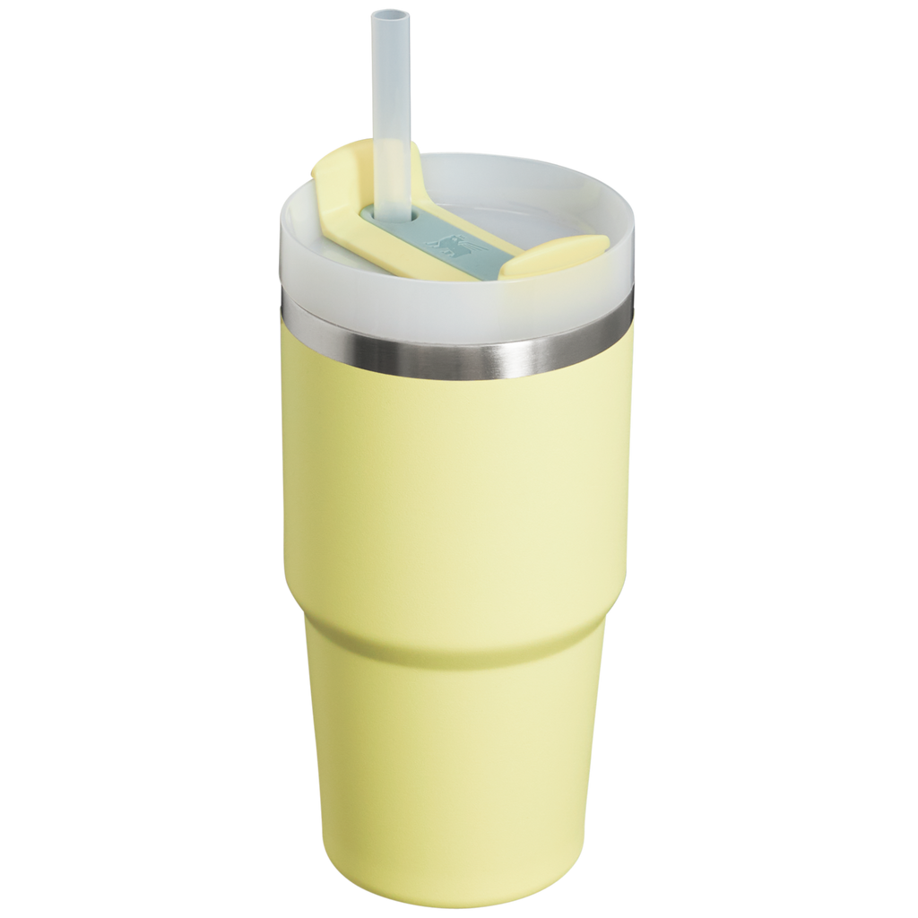 Splash-Resistant FlowState The Quencher H2.0 Flowstate Tumbler D030T - Double-Wall Vacuum Insulated Travel Tumbler with Straw Detail